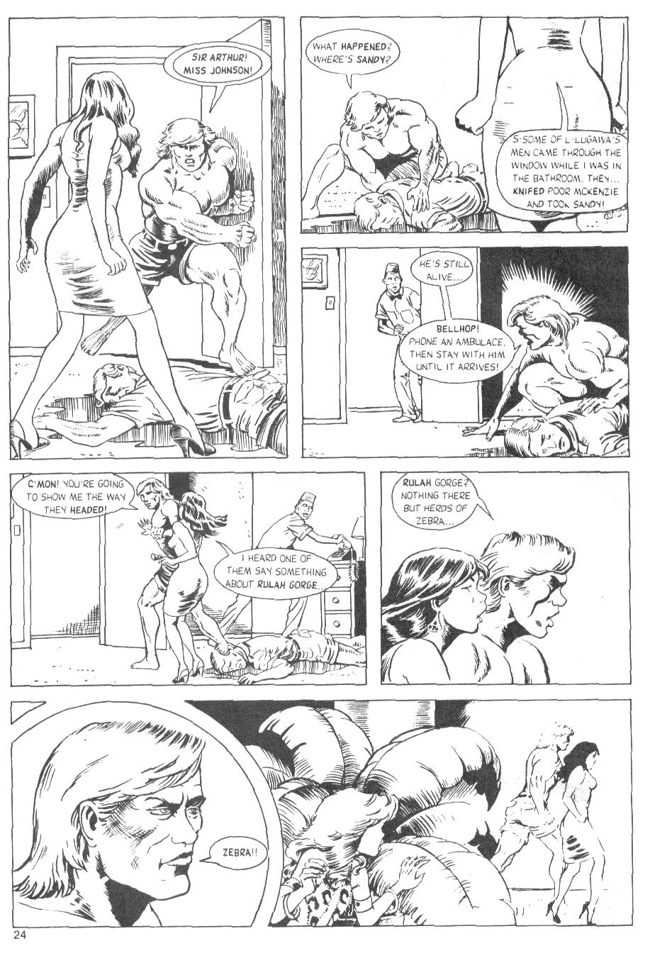 Read online Jungle Comics (1988) comic -  Issue #3 - 26