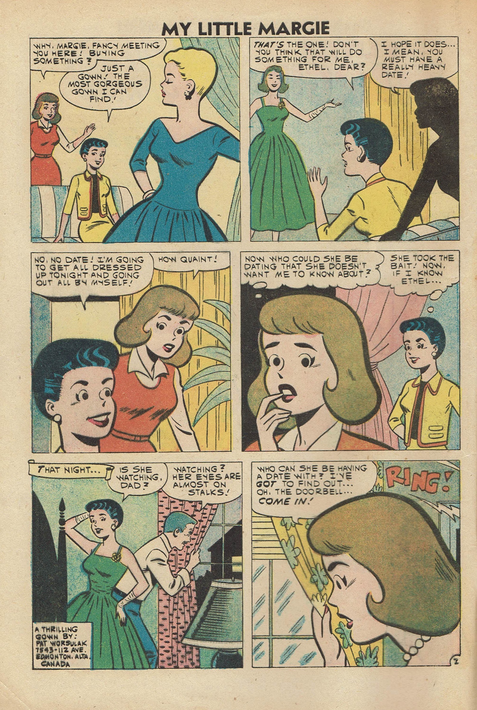 Read online My Little Margie (1954) comic -  Issue #33 - 4