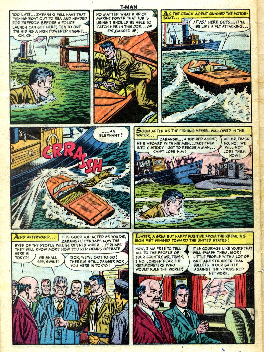 Read online T-Man: World Wide Trouble Shooter comic -  Issue #24 - 32