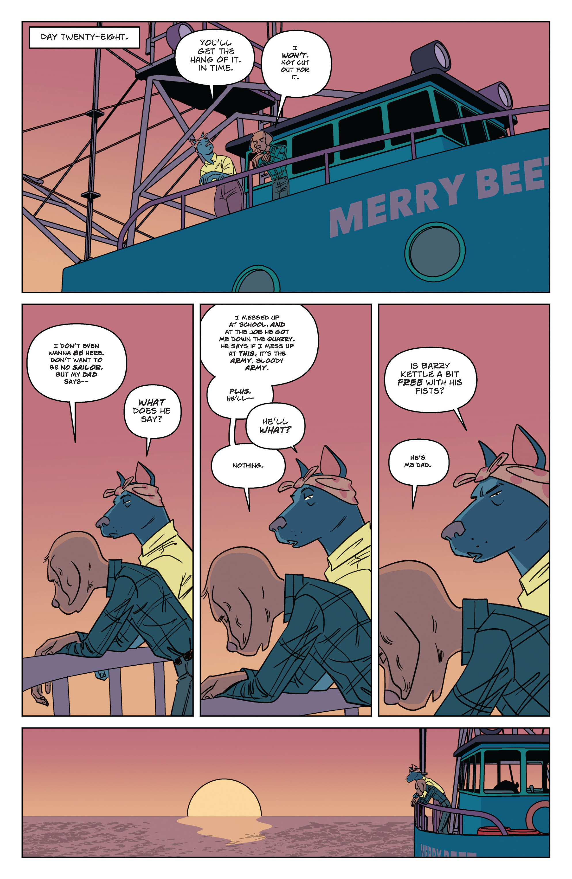 Read online Wild's End (2023) comic -  Issue #1 - 19