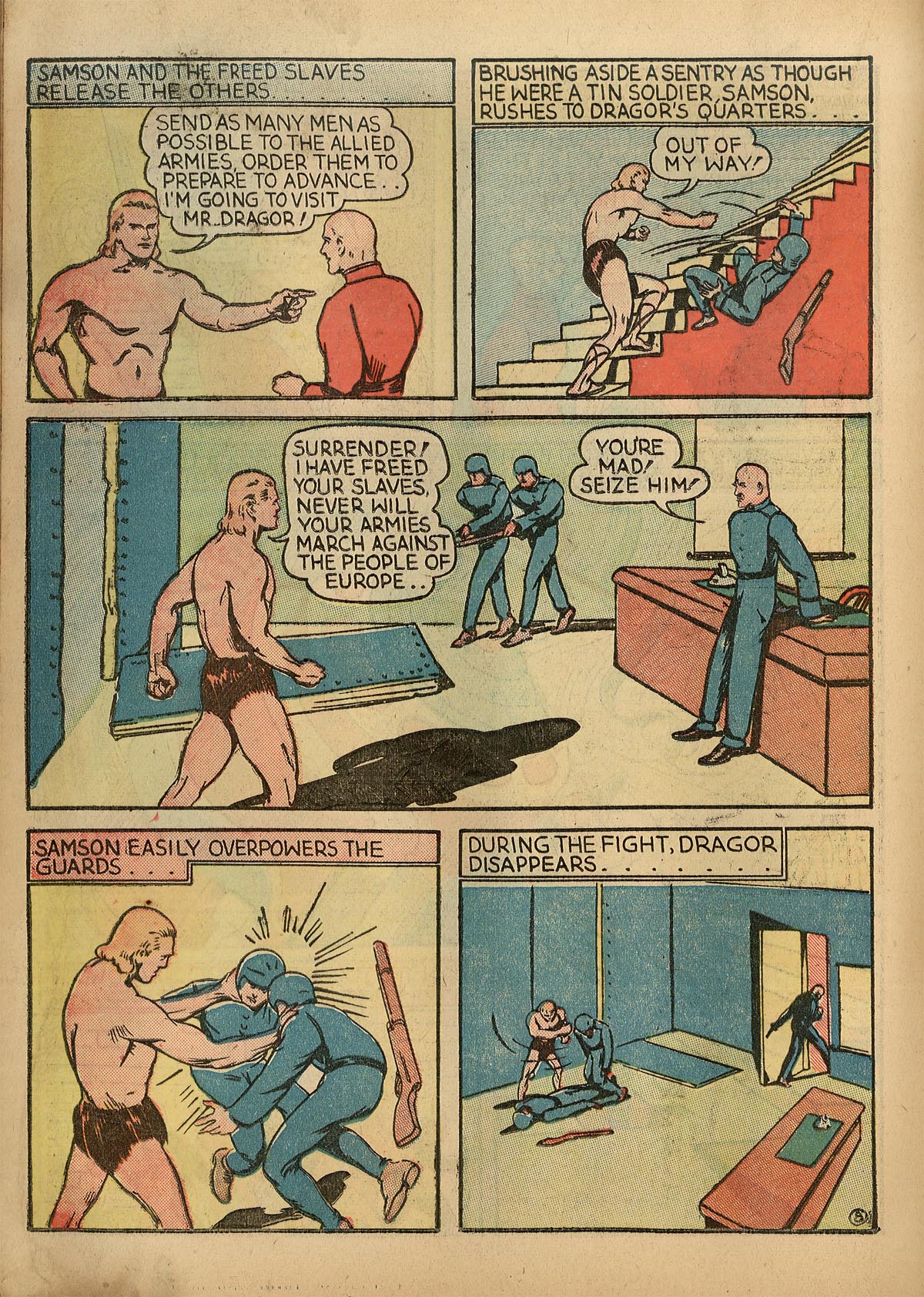 Read online Samson (1940) comic -  Issue #1 - 41