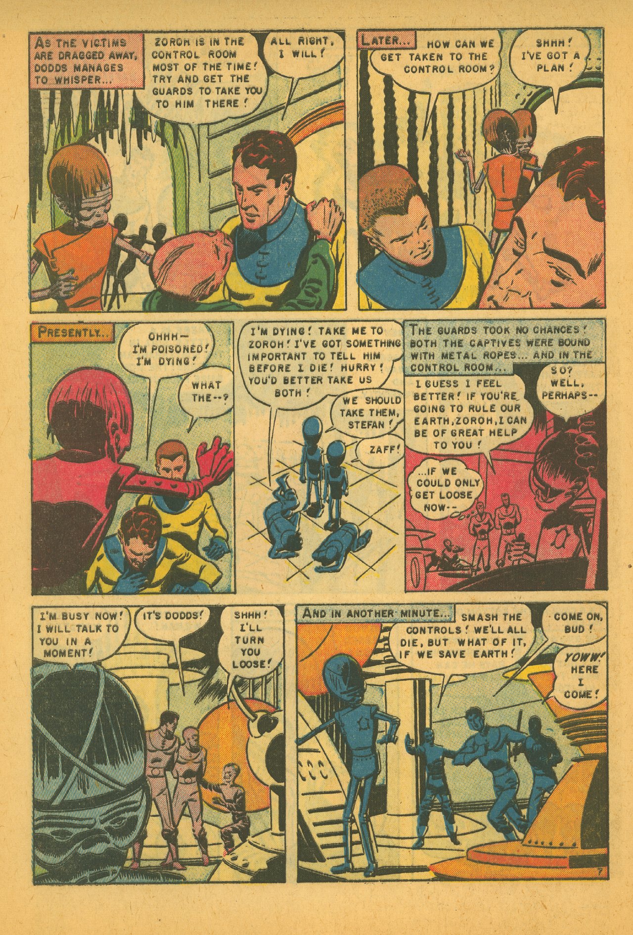 Read online Strange Worlds (1950) comic -  Issue #5 - 32