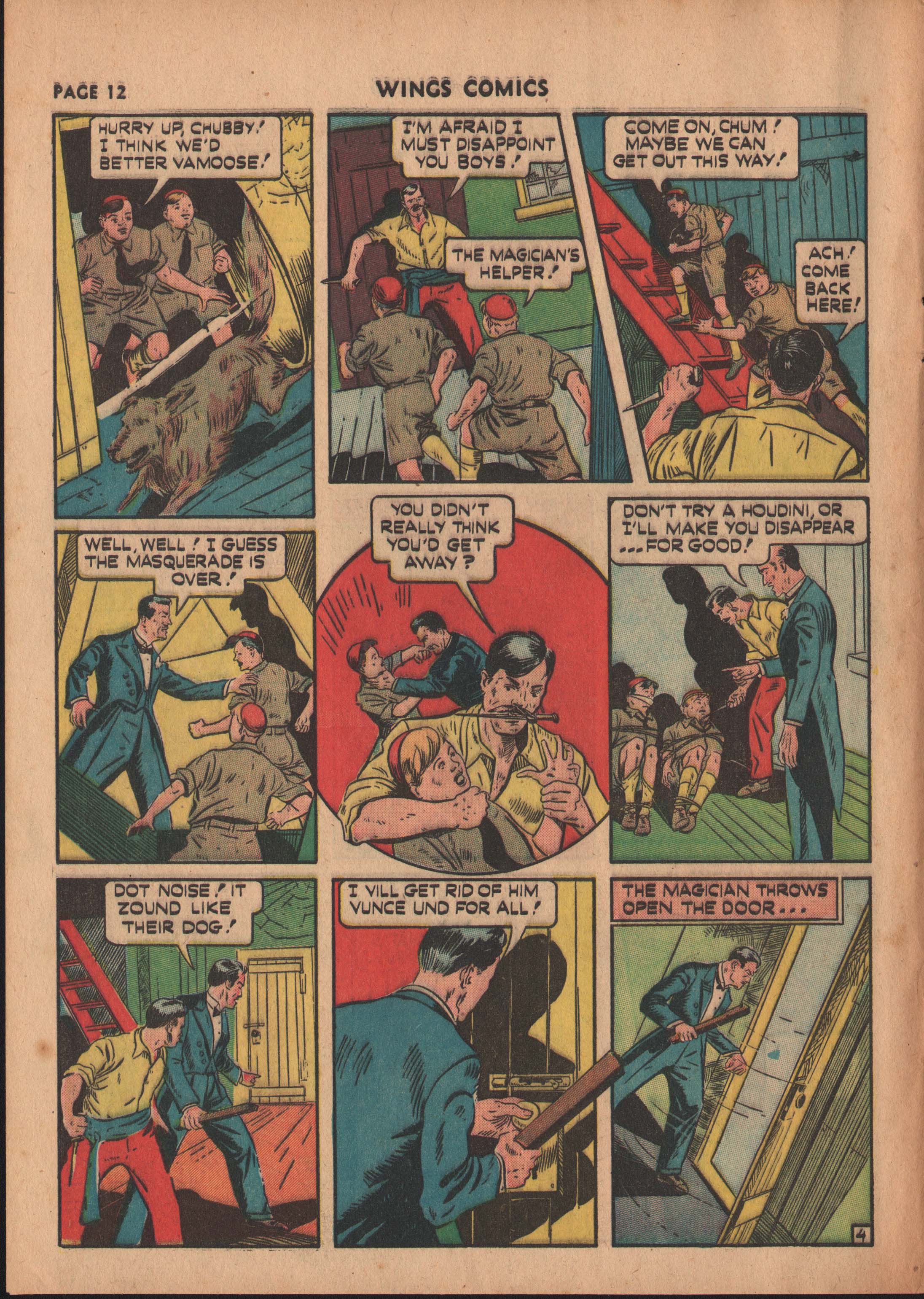 Read online Wings Comics comic -  Issue #13 - 14