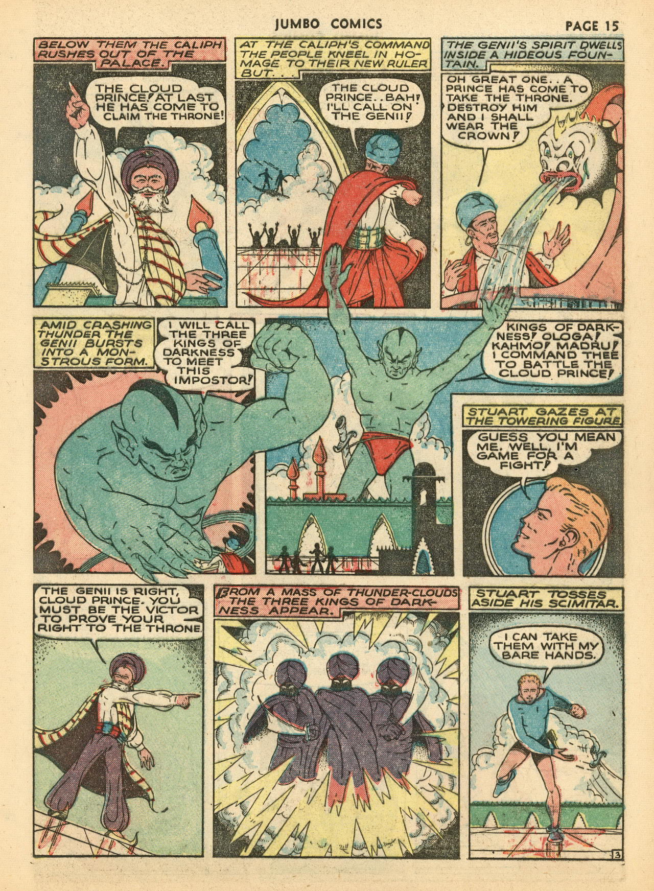 Read online Jumbo Comics comic -  Issue #29 - 17