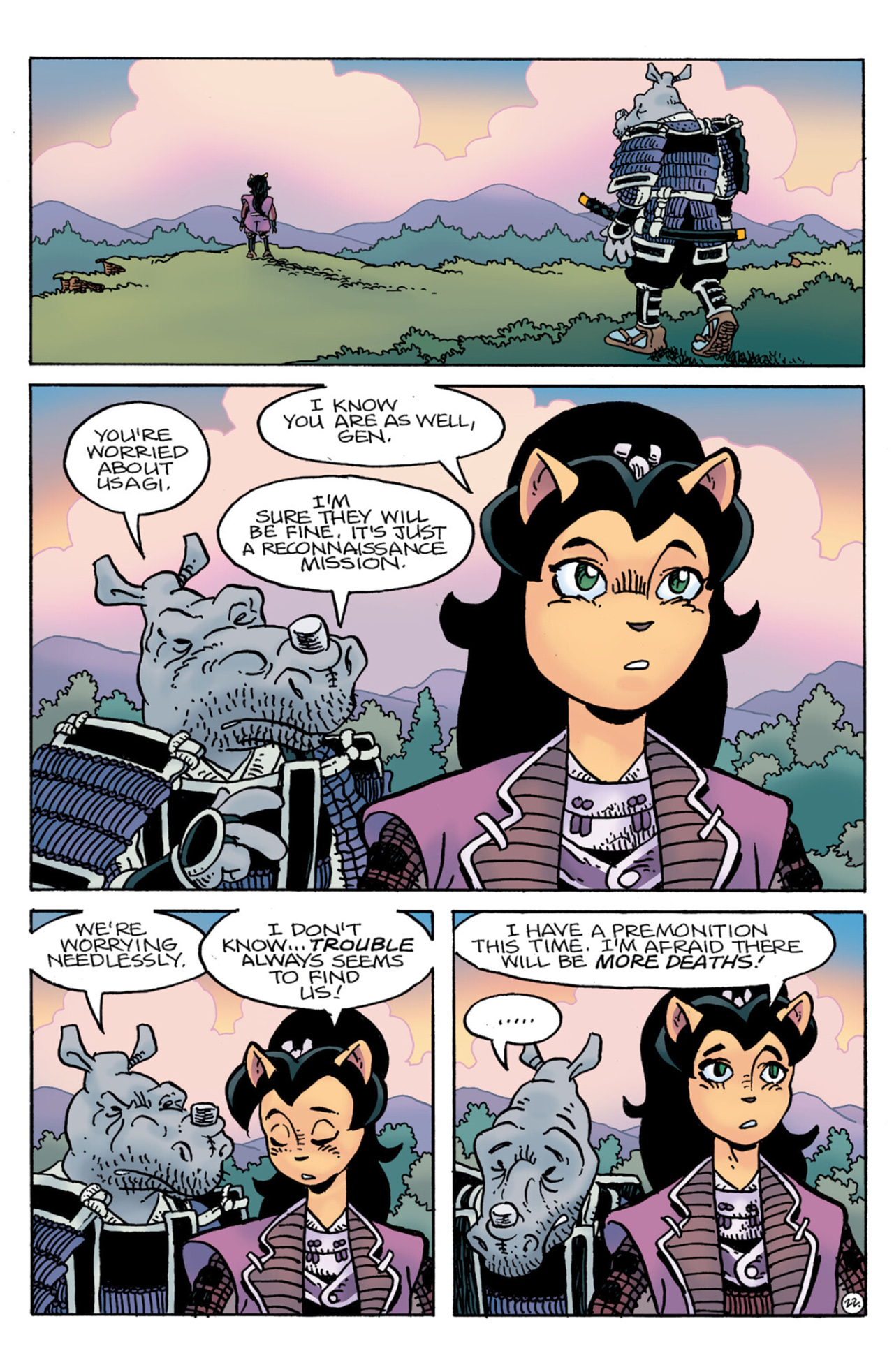 Read online Teenage Mutant Ninja Turtles/Usagi Yojimbo: WhereWhen comic -  Issue #4 - 23