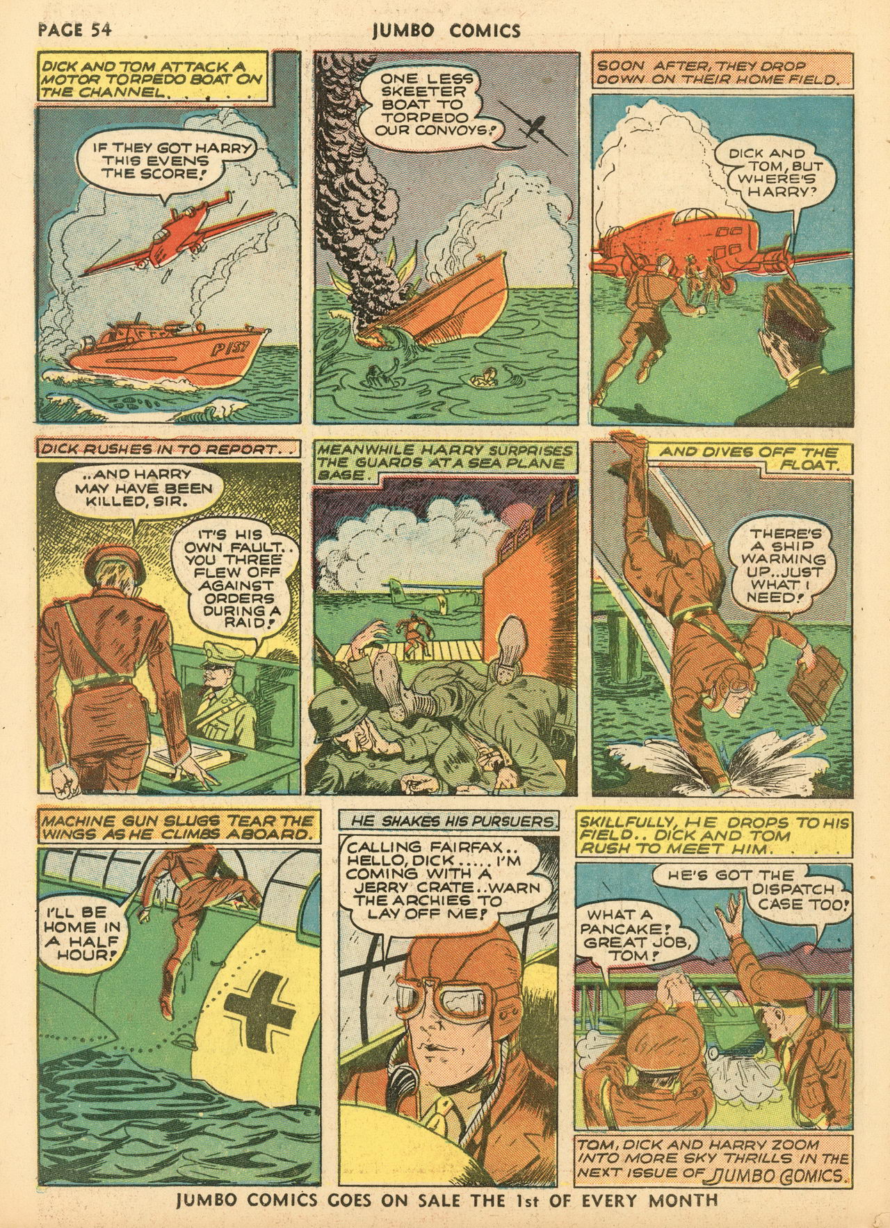 Read online Jumbo Comics comic -  Issue #29 - 56