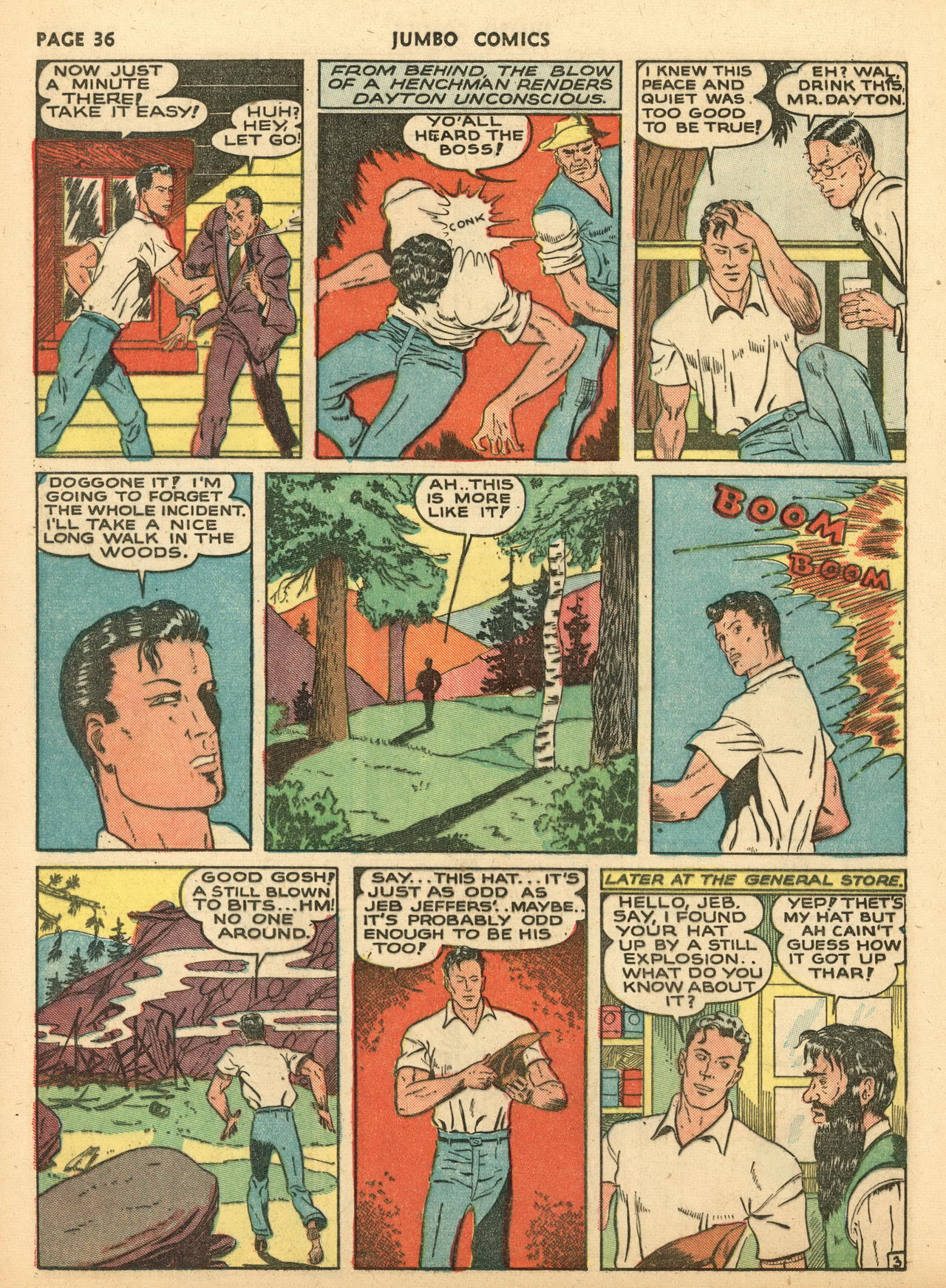 Read online Jumbo Comics comic -  Issue #29 - 38
