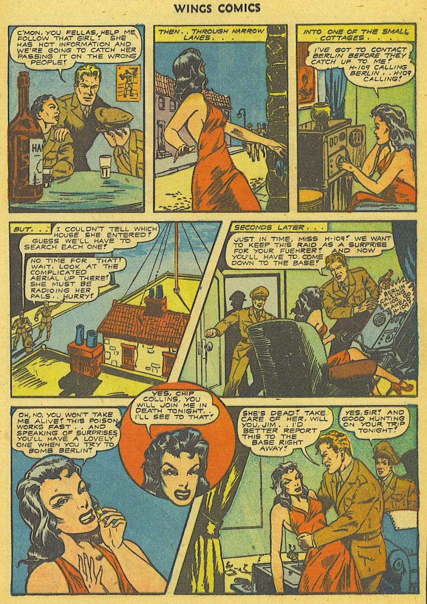 Read online Wings Comics comic -  Issue #43 - 45