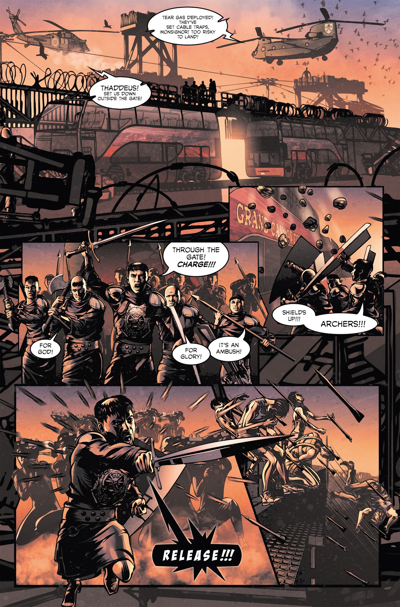 Read online Misbegotten: Runaway Nun comic -  Issue #1 - 7