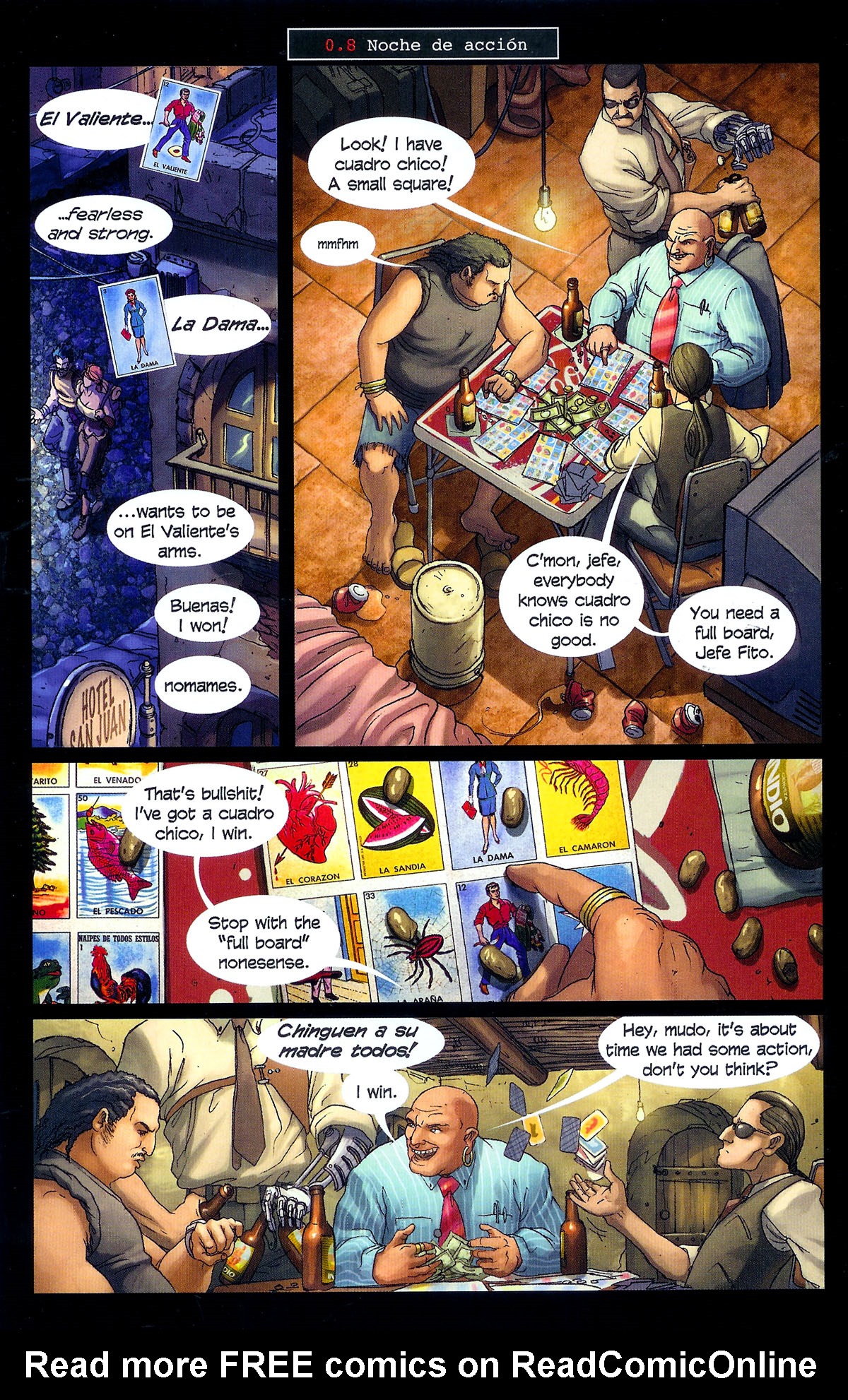 Read online El Arsenal: Unknown Enemy comic -  Issue #2 - 4