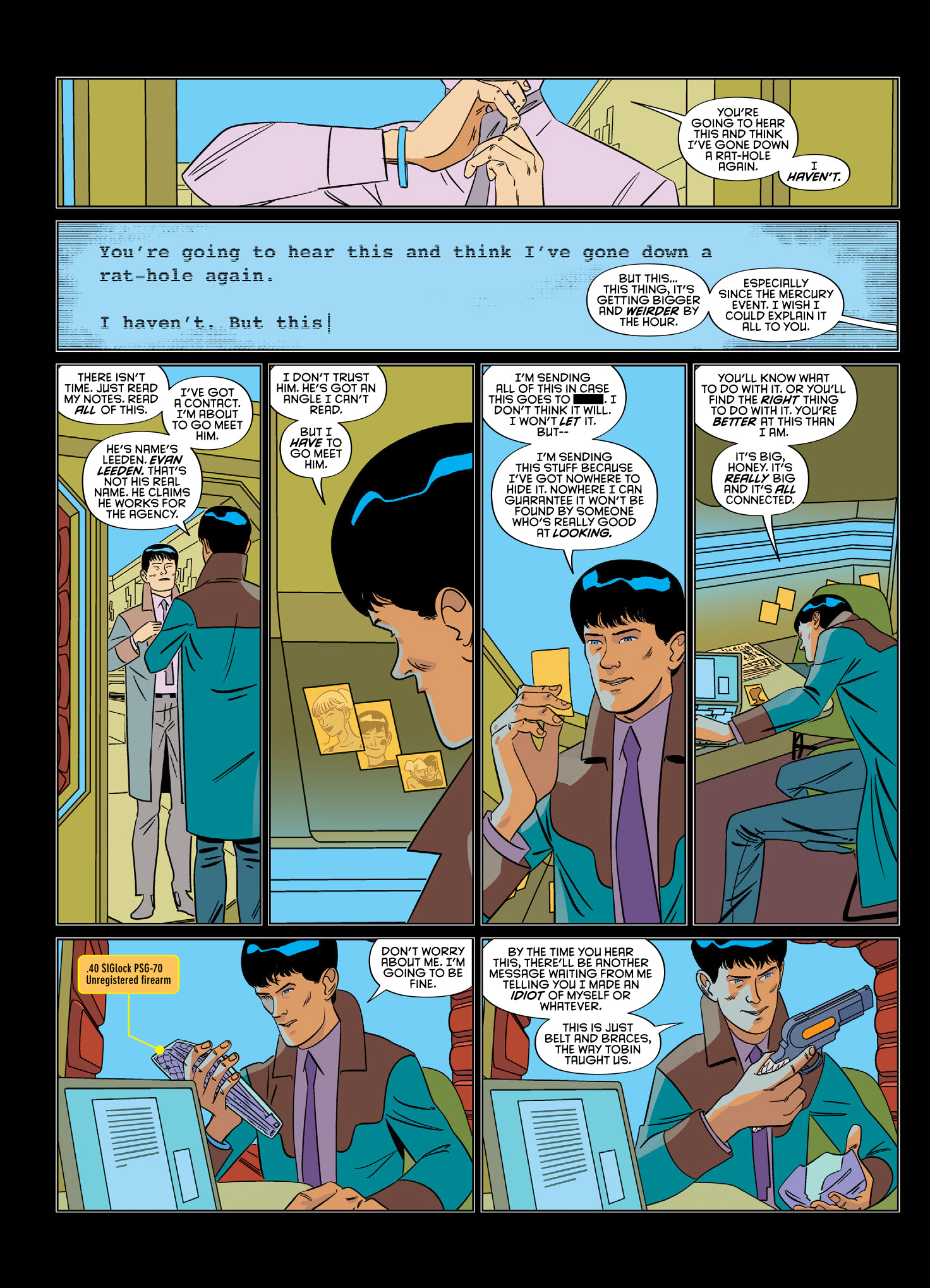 Read online Brink comic -  Issue # TPB 5 - 111