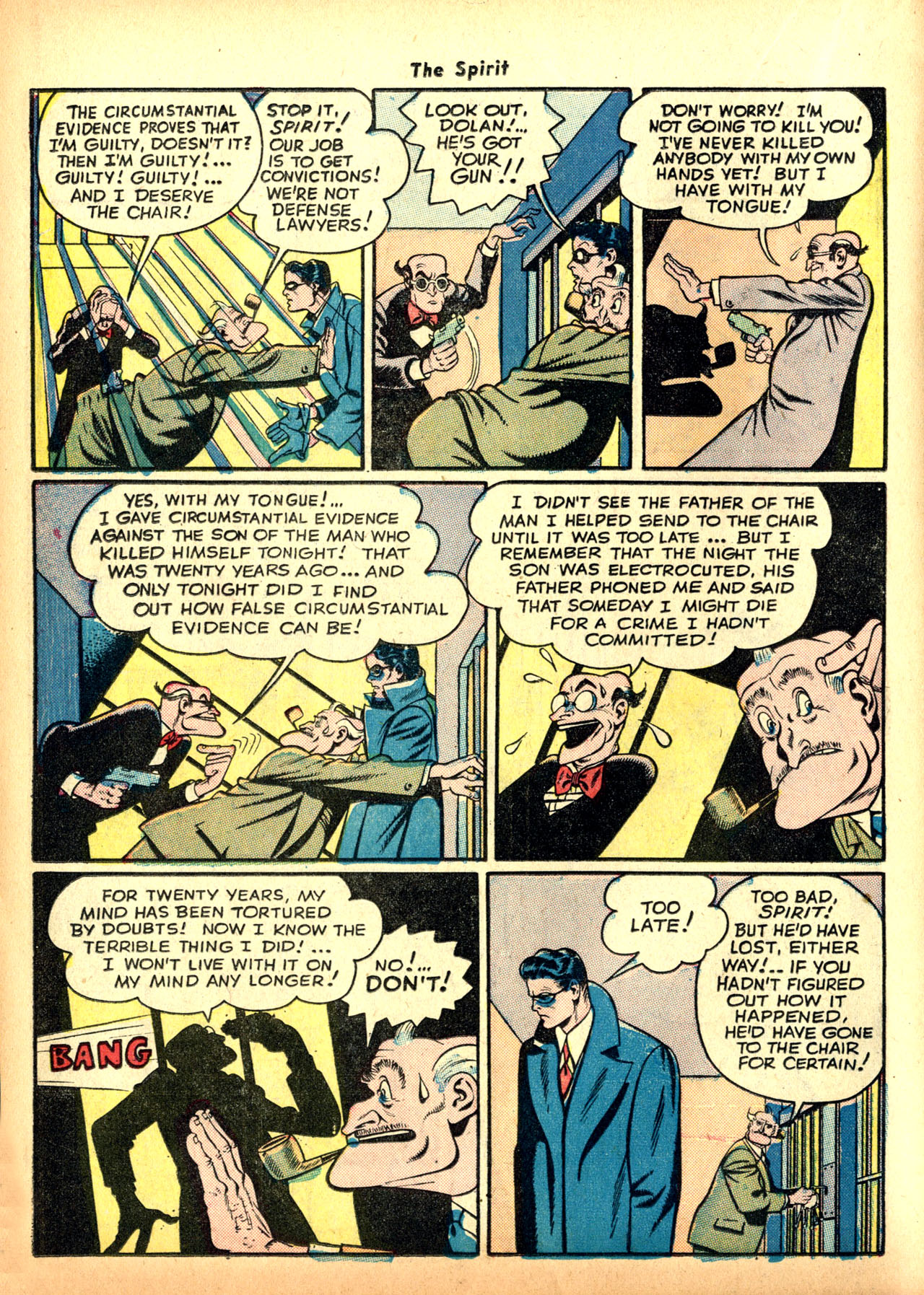 Read online The Spirit (1944) comic -  Issue #6 - 18