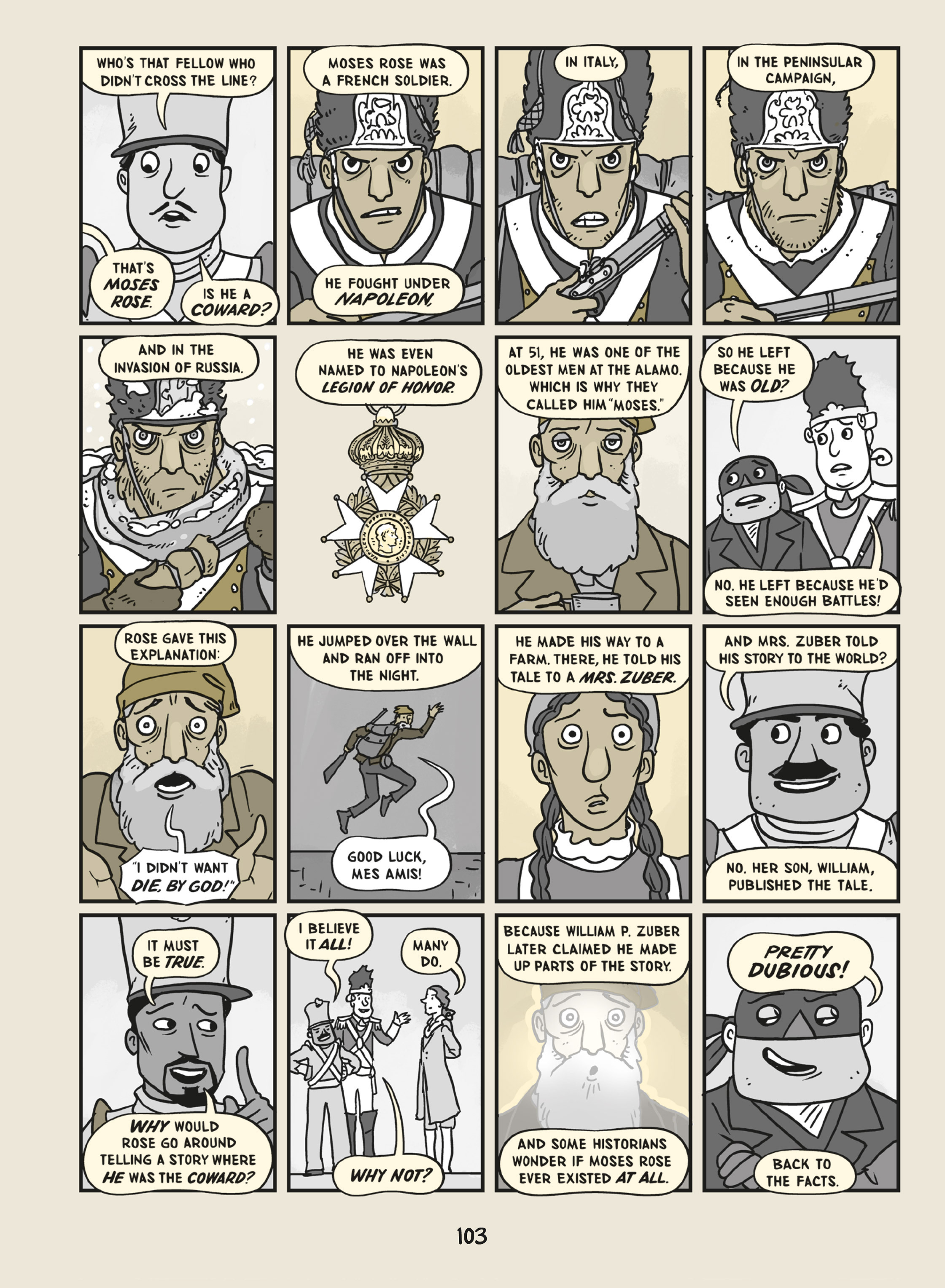 Read online Nathan Hale's Hazardous Tales comic -  Issue # TPB 6 - 105
