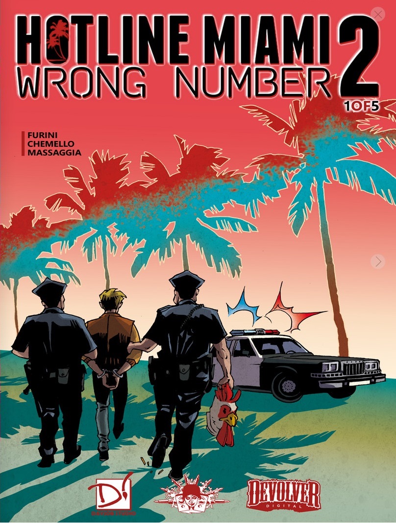 Read online Hotline Miami 2: Wrong Number comic -  Issue #1 - 1