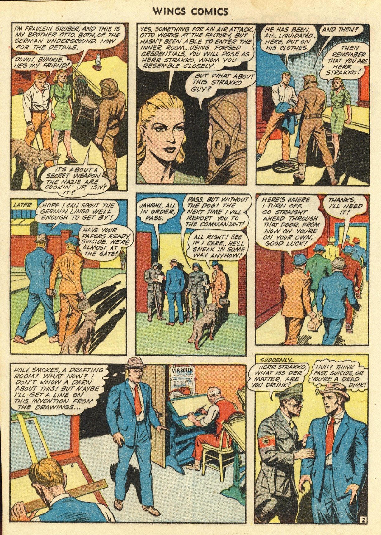 Read online Wings Comics comic -  Issue #36 - 29