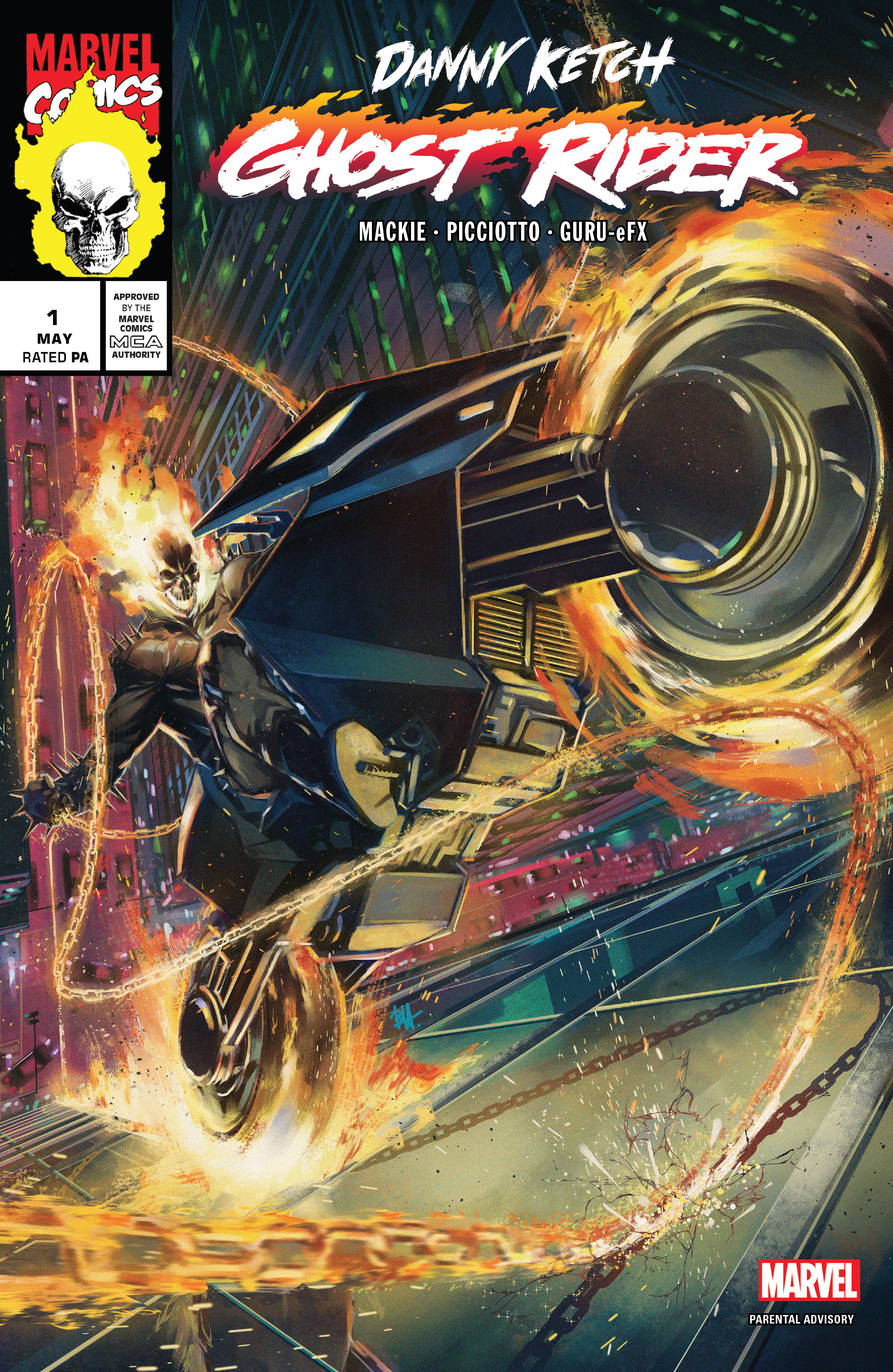 Read online Danny Ketch: Ghost Rider comic -  Issue #1 - 1
