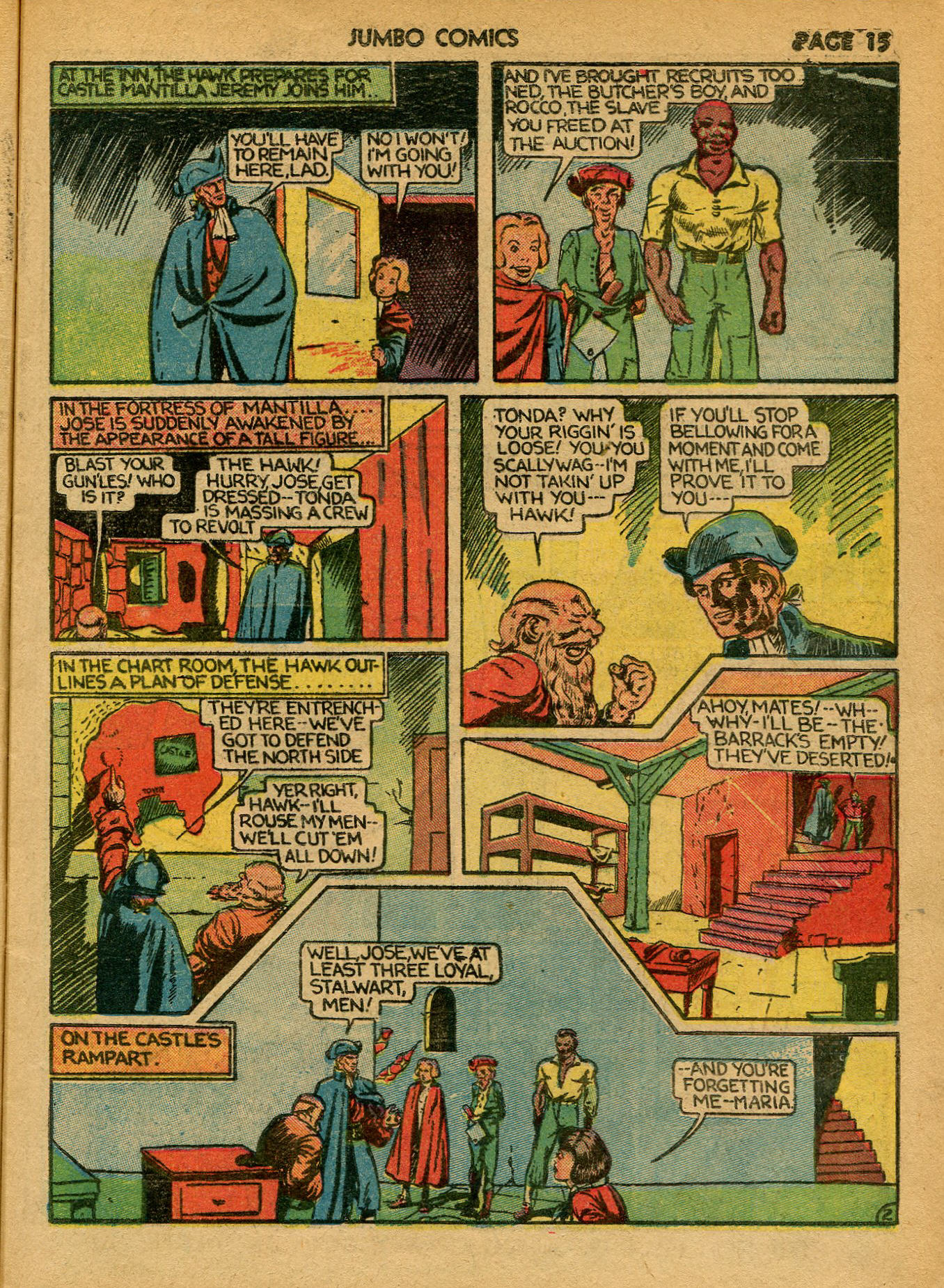Read online Jumbo Comics comic -  Issue #12 - 17