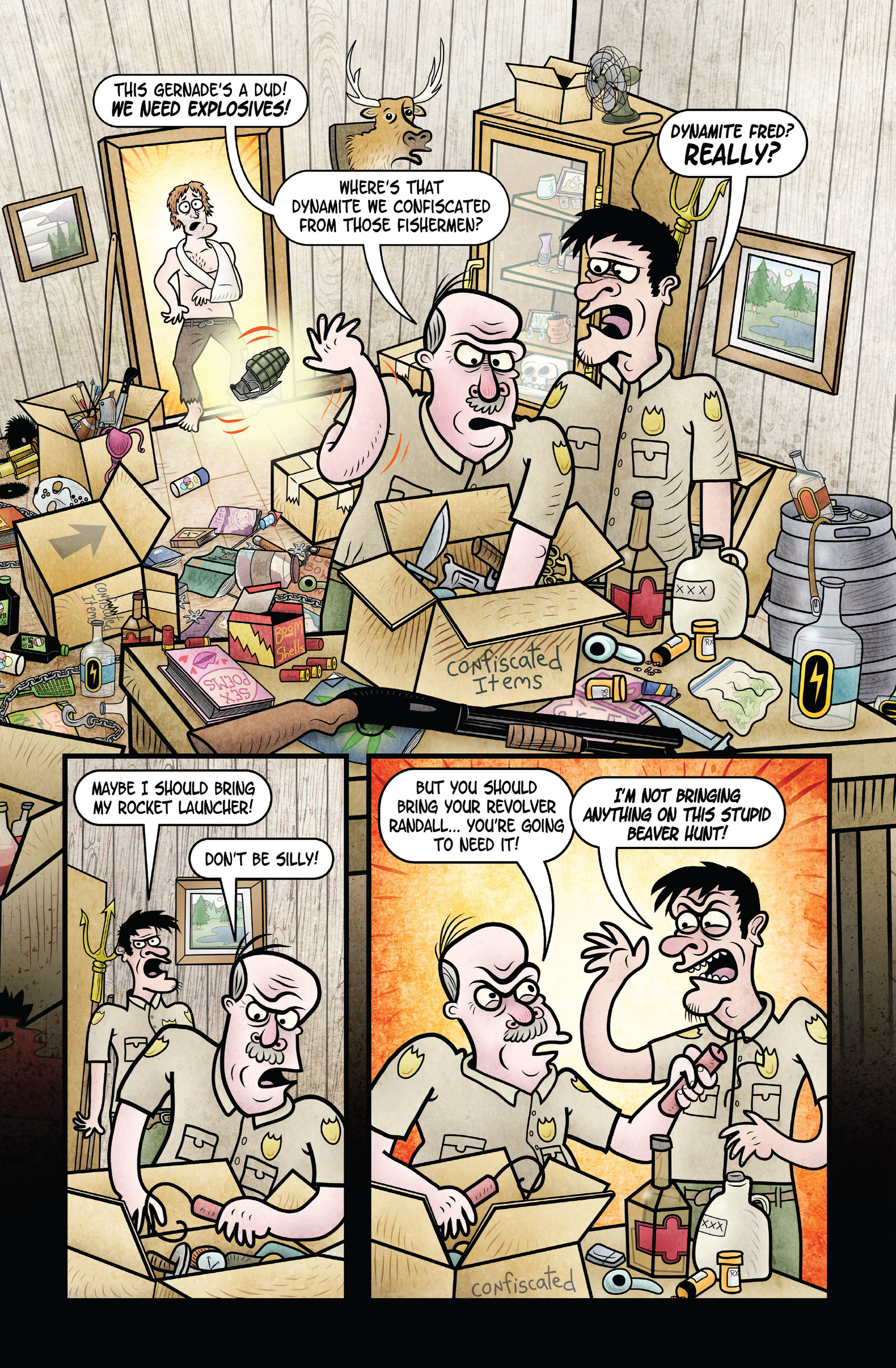 Read online If You Die In The Woods, Does Anybody Care? comic -  Issue # Full - 22