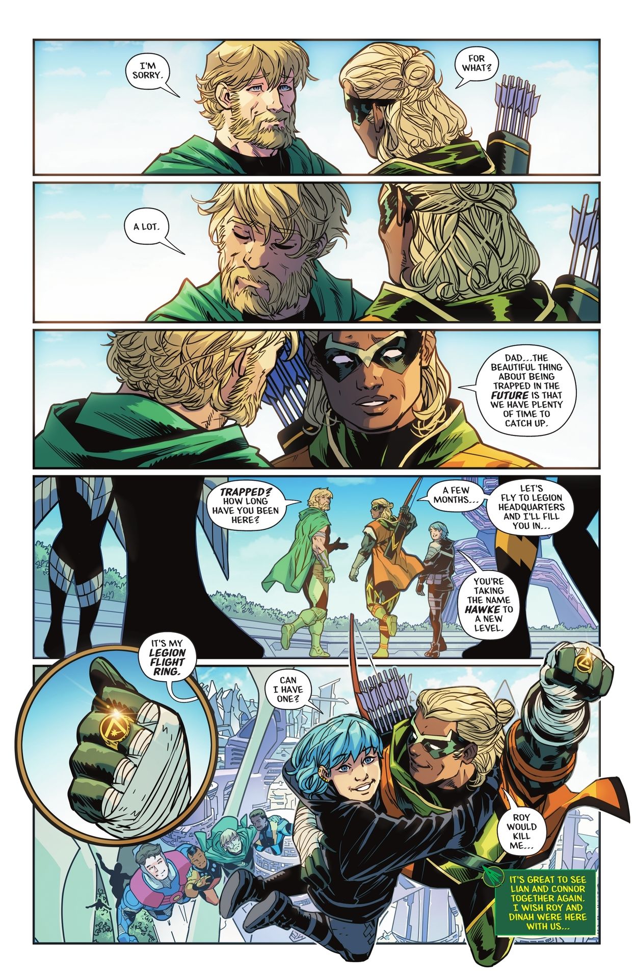 Read online Green Arrow (2023) comic -  Issue #3 - 6
