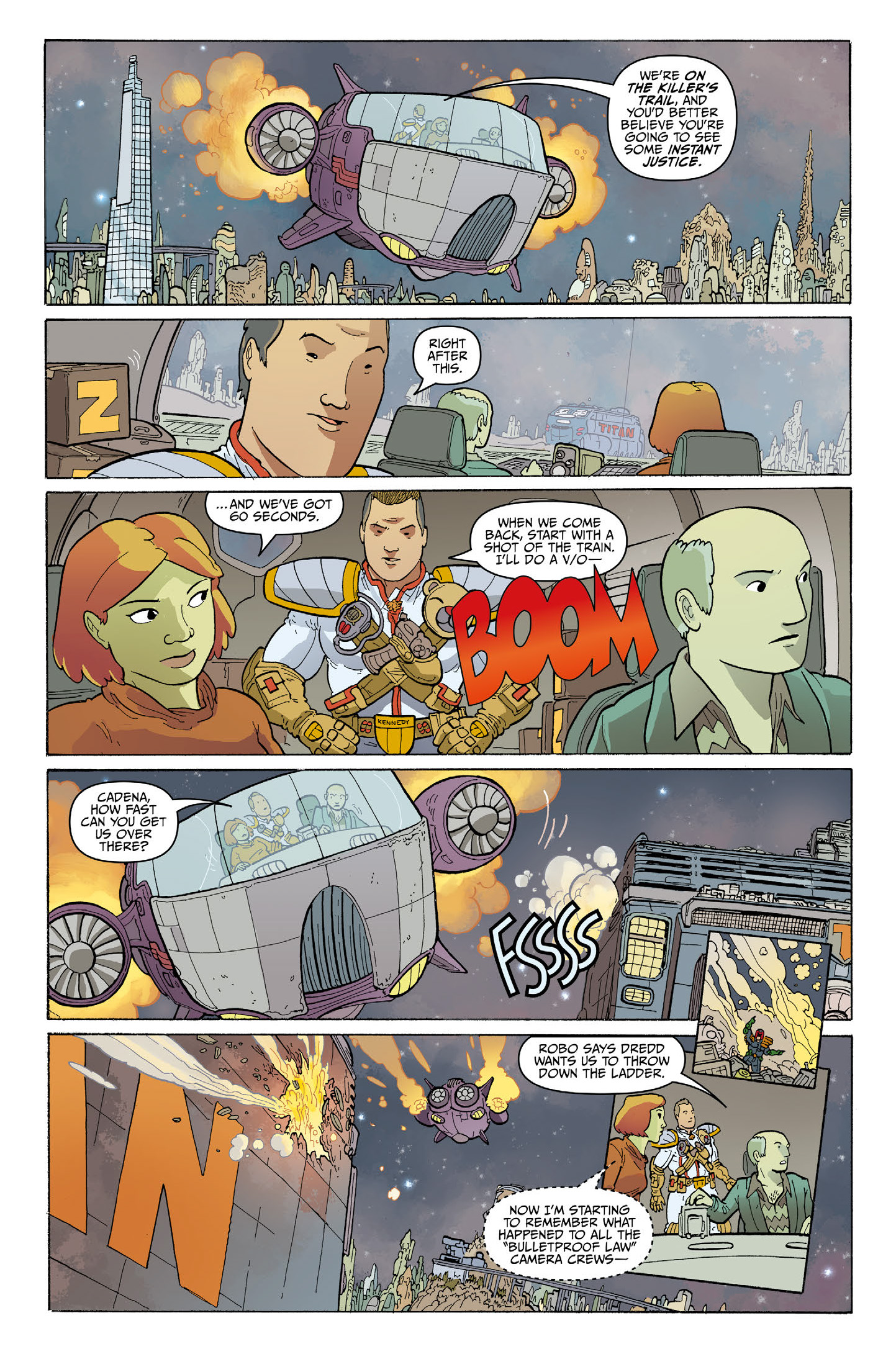 Read online Judge Dredd Megazine (Vol. 5) comic -  Issue #455 - 100