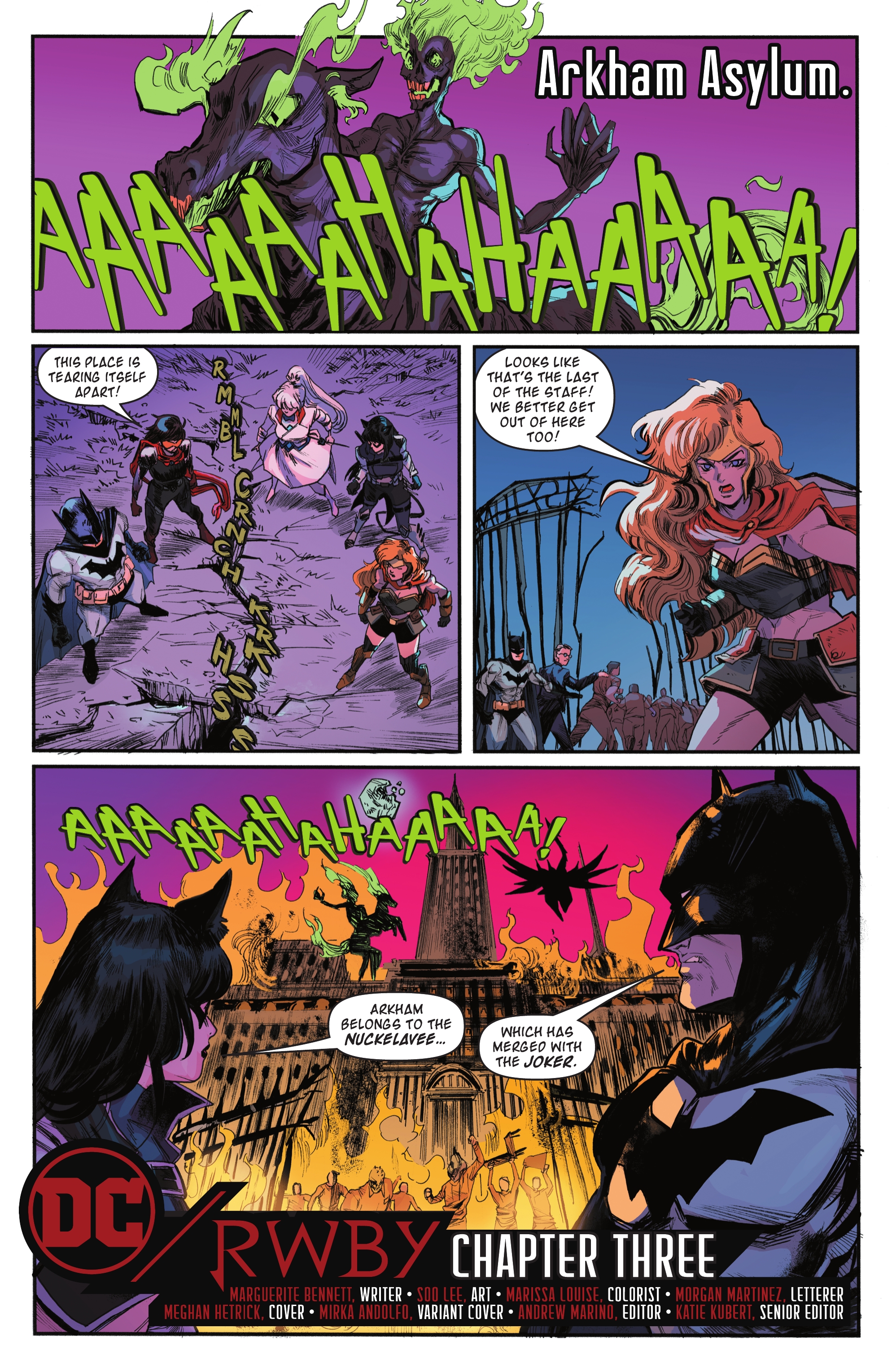 Read online DC/RWBY comic -  Issue #3 - 3