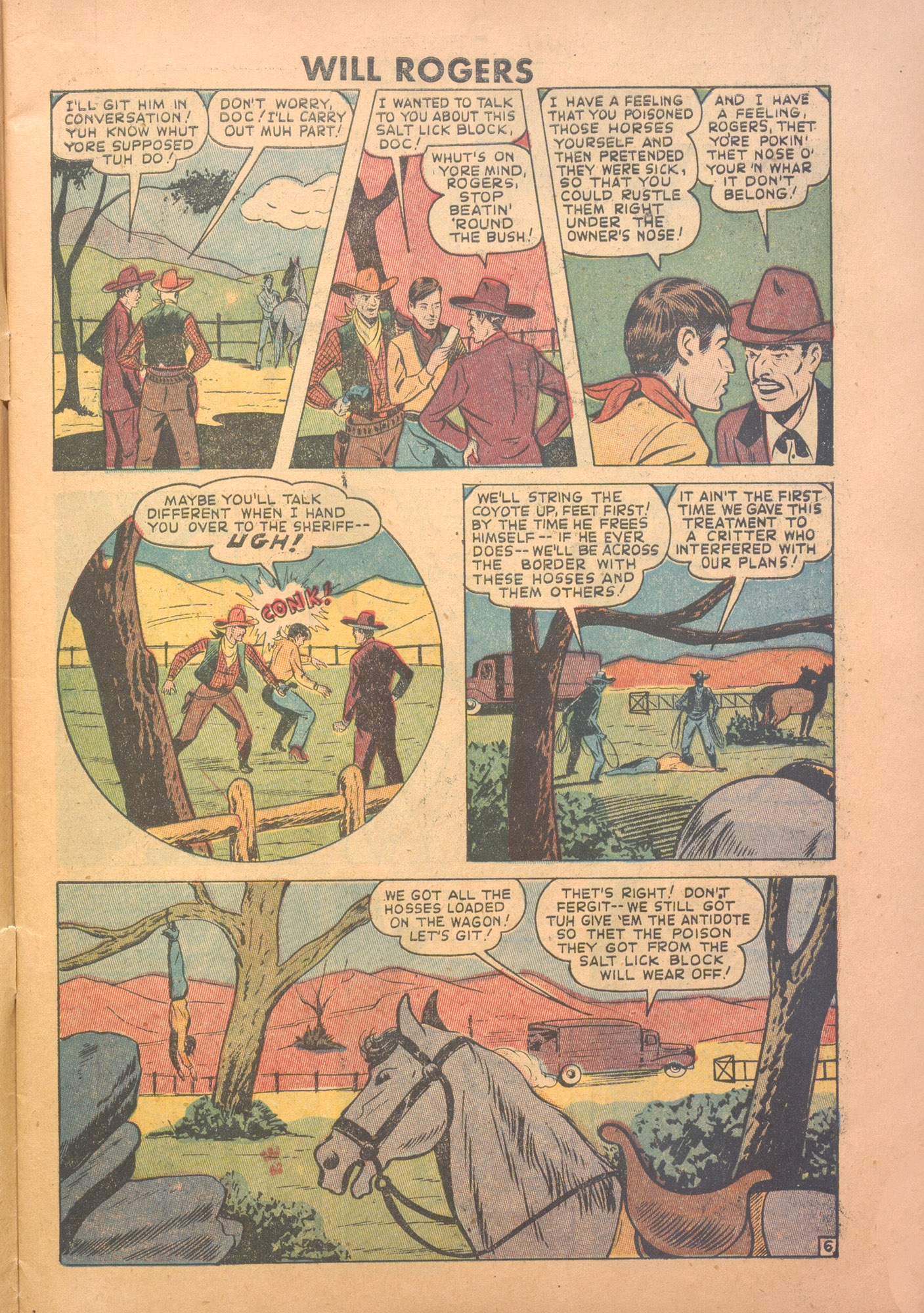 Read online Will Rogers Western comic -  Issue #2 - 7