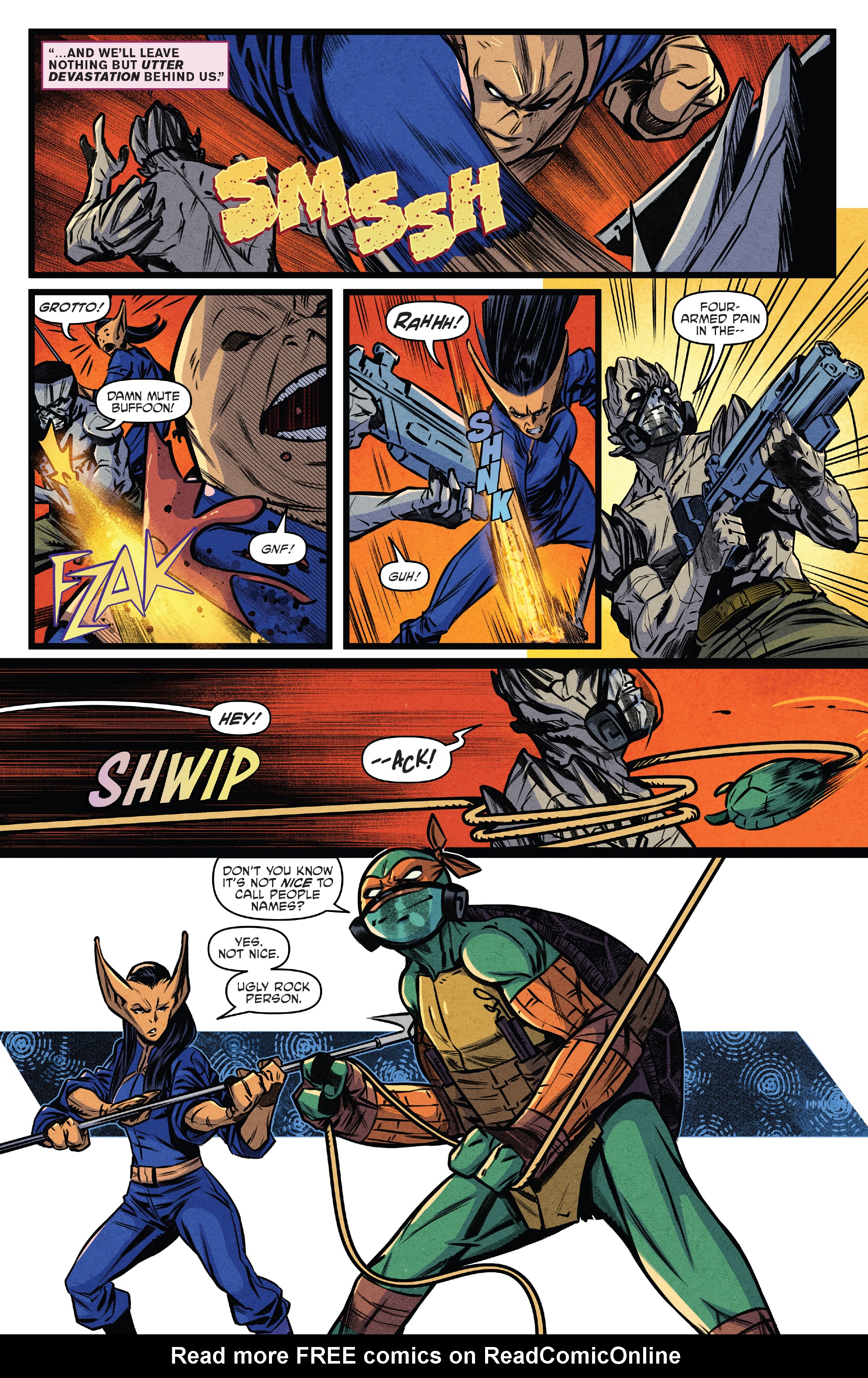 Read online Teenage Mutant Ninja Turtles: The Armageddon Game comic -  Issue #7 - 21