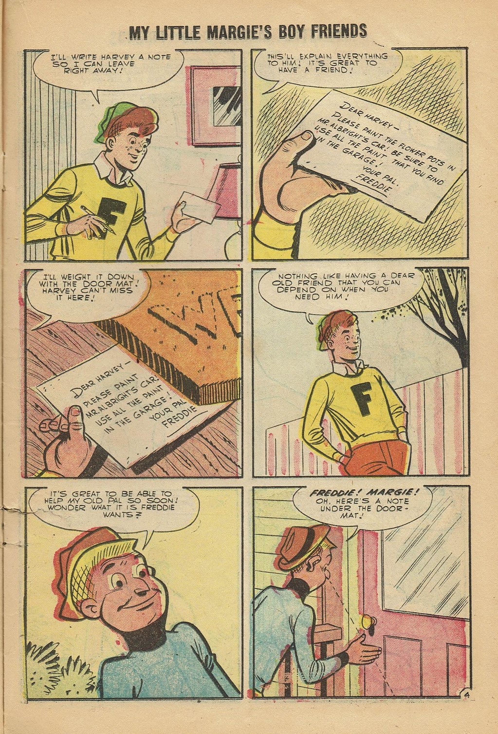 Read online My Little Margie's Boy Friends comic -  Issue #2 - 15
