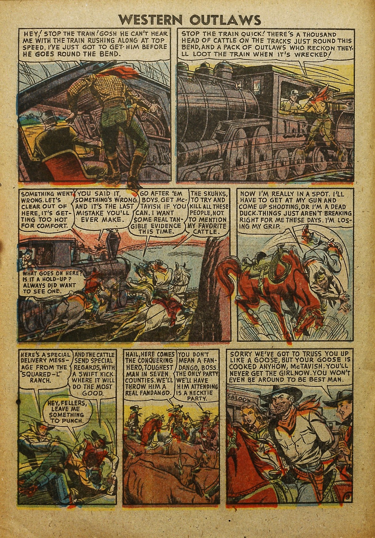 Read online Western Outlaws (1948) comic -  Issue #20 - 20