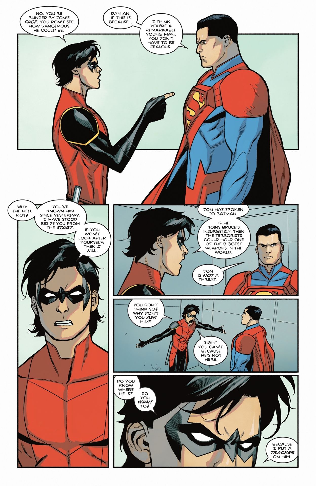 Read online Adventures of Superman: Jon Kent comic -  Issue #5 - 7