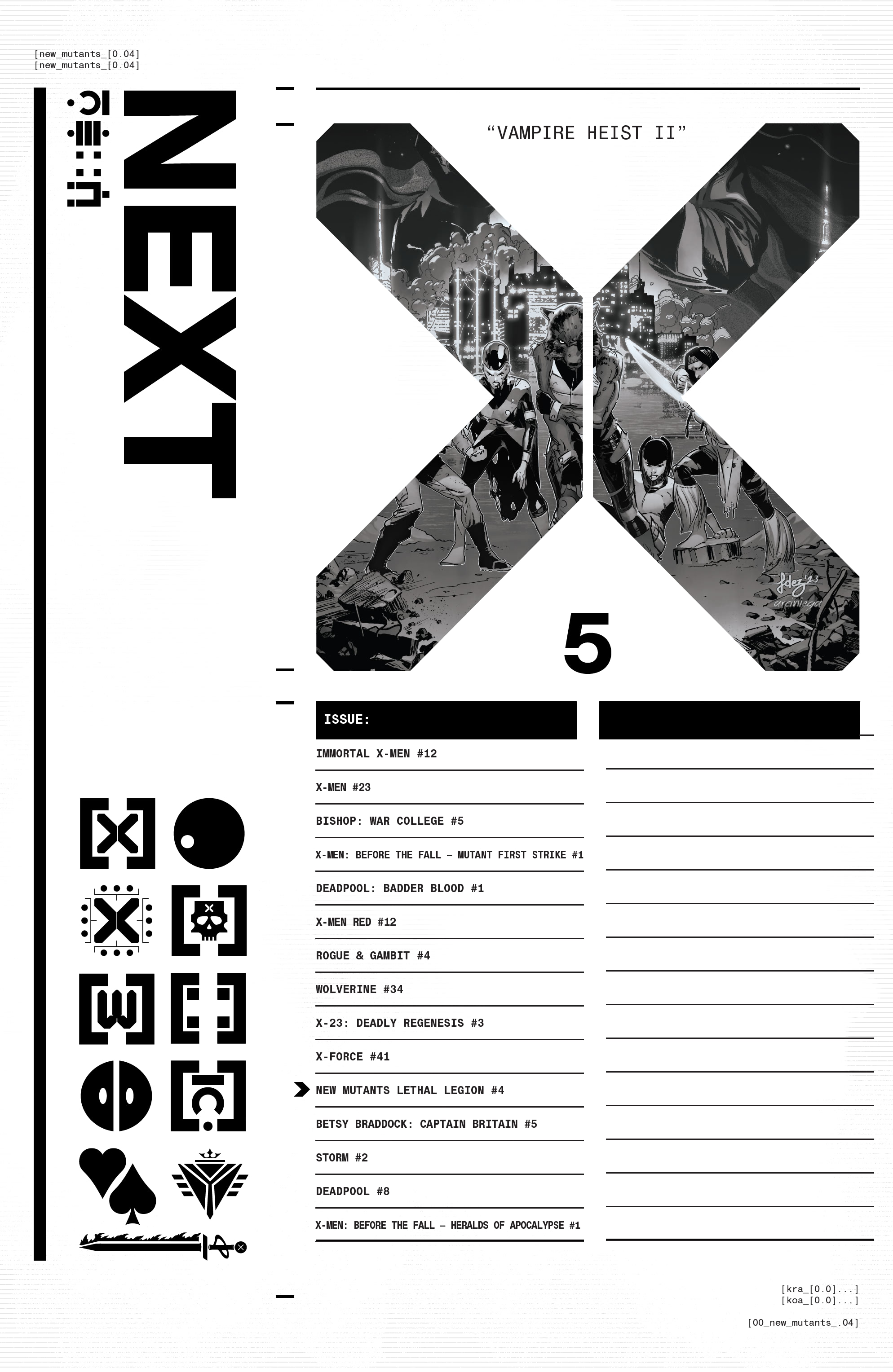 Read online New Mutants Lethal Legion comic -  Issue #4 - 25