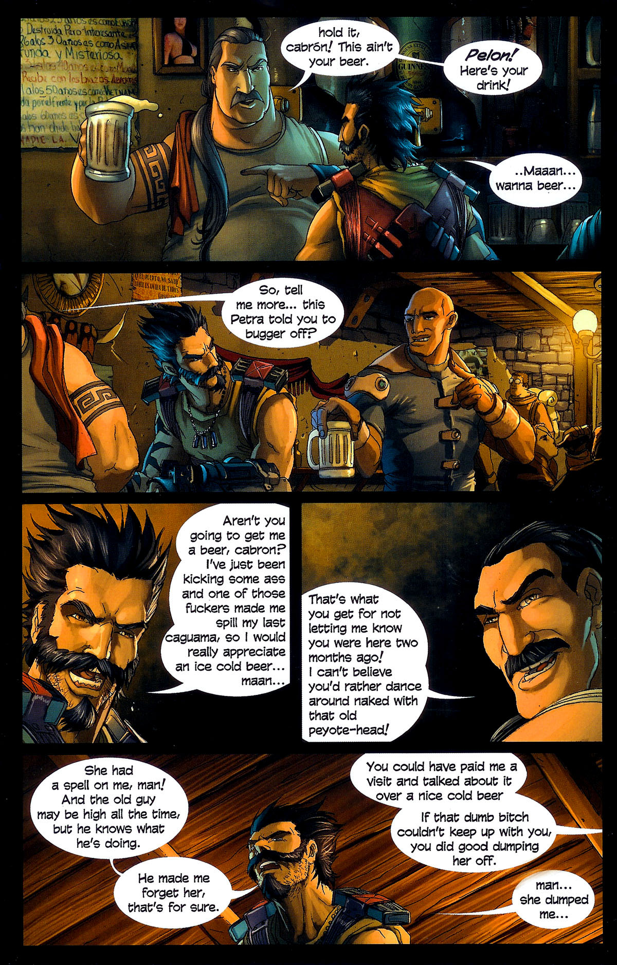 Read online El Arsenal: Unknown Enemy comic -  Issue #1 - 19