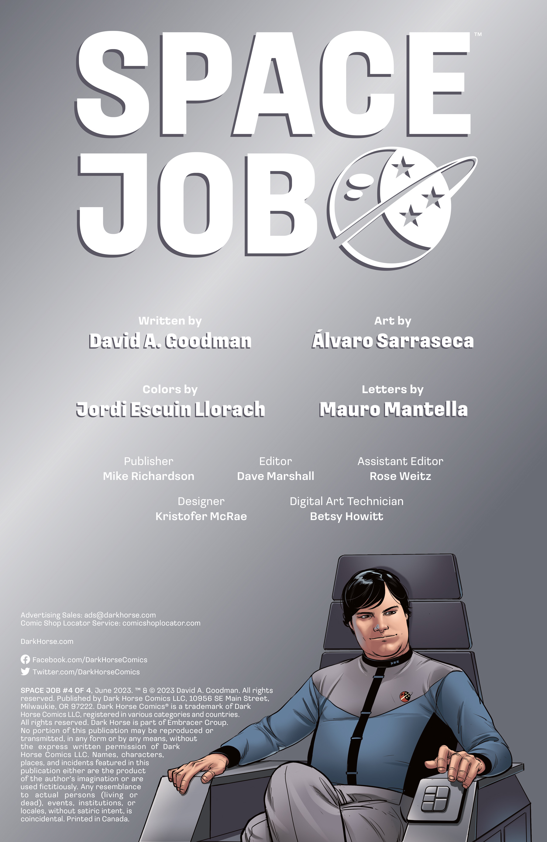 Read online Space Job comic -  Issue #4 - 2