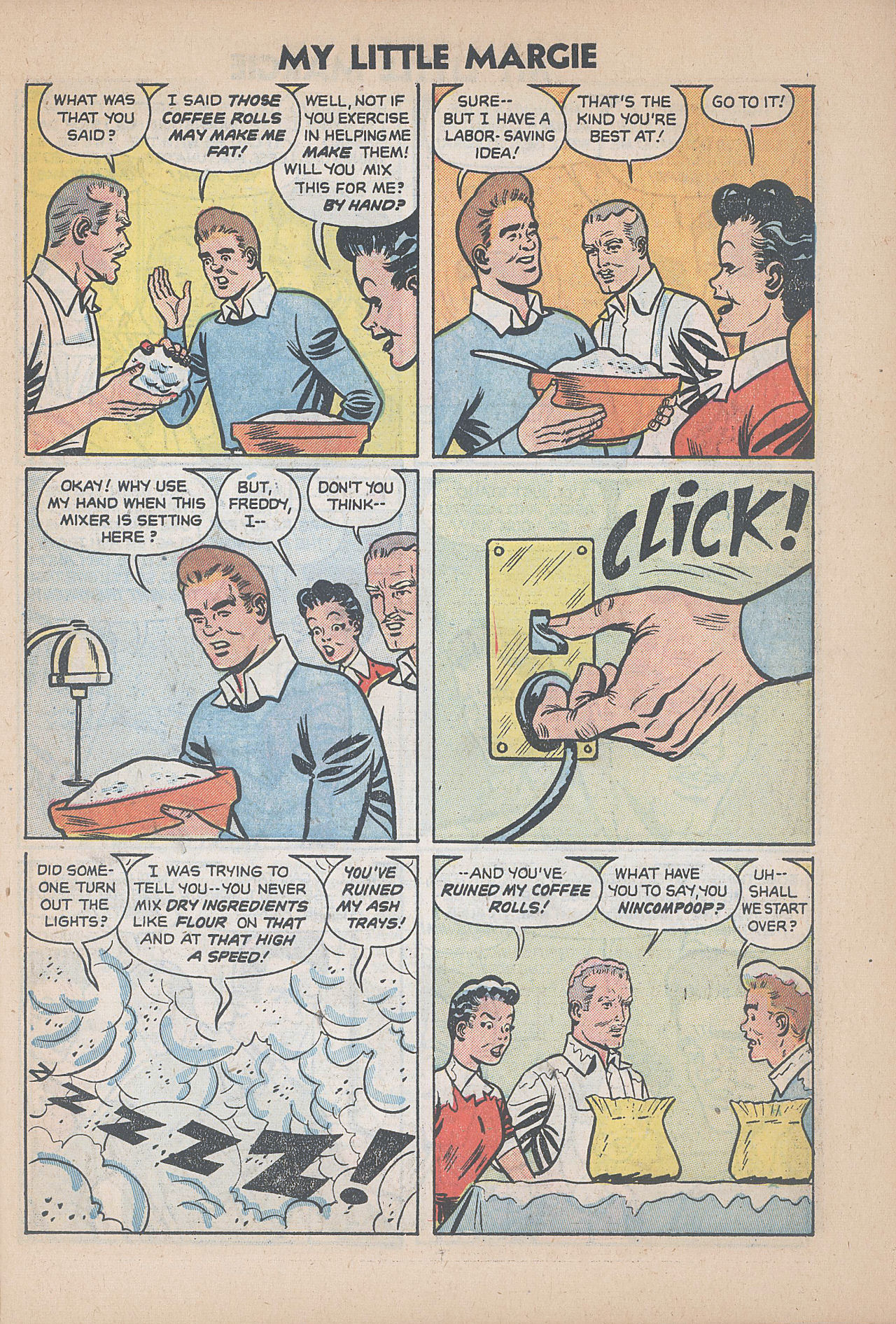 Read online My Little Margie (1954) comic -  Issue #3 - 11