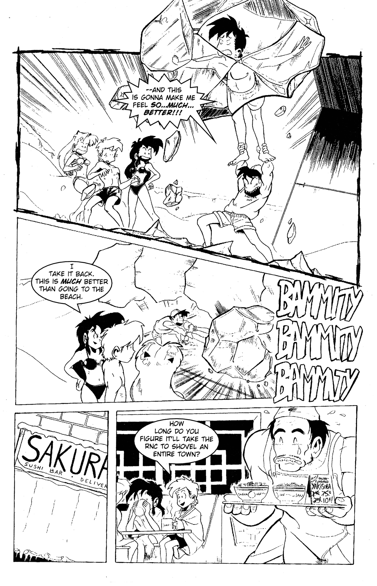 Read online Ninja High School Summer Special comic -  Issue # Full - 22