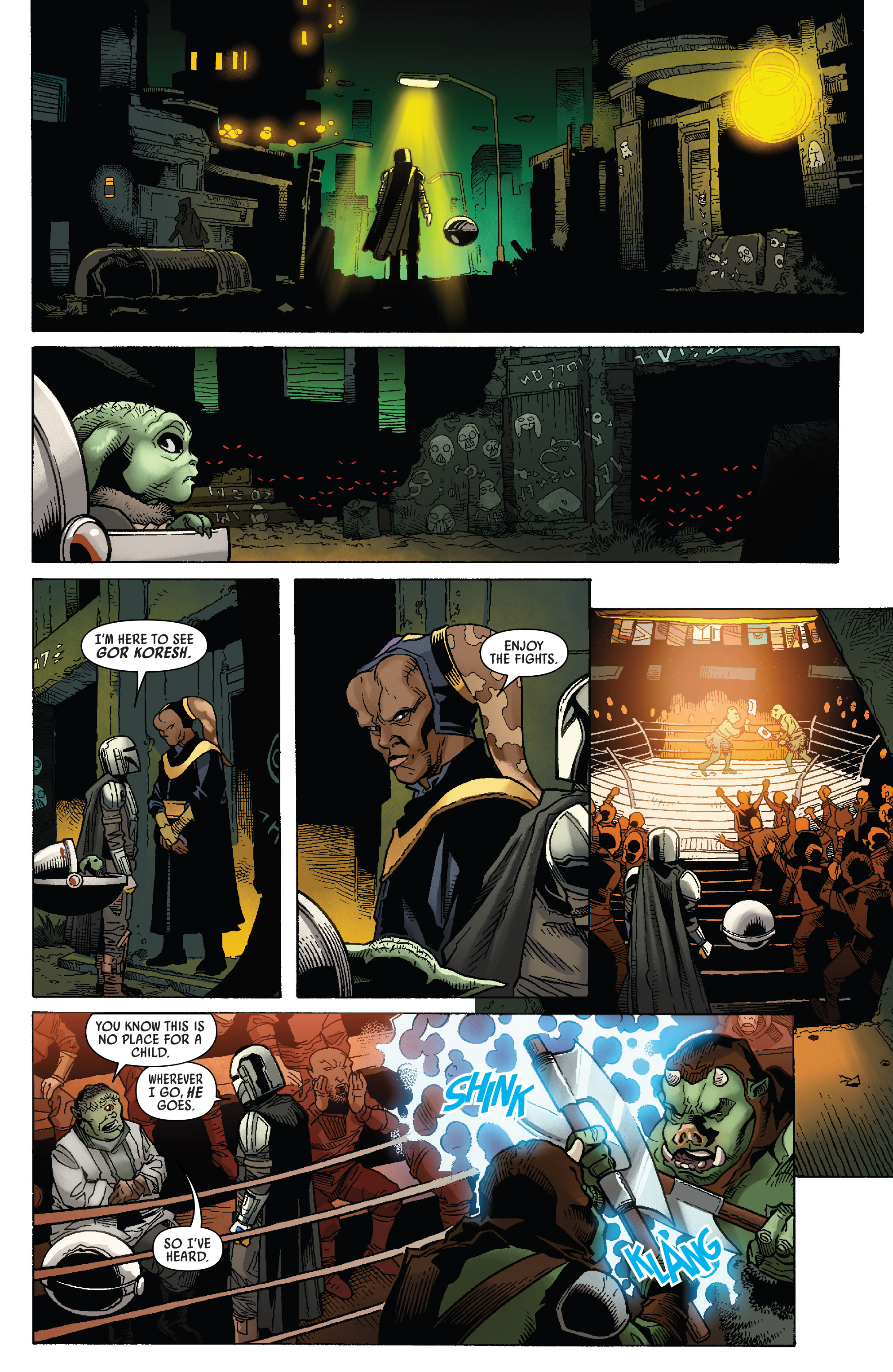 Read online Star Wars: The Mandalorian Season 2 comic -  Issue #1 - 3