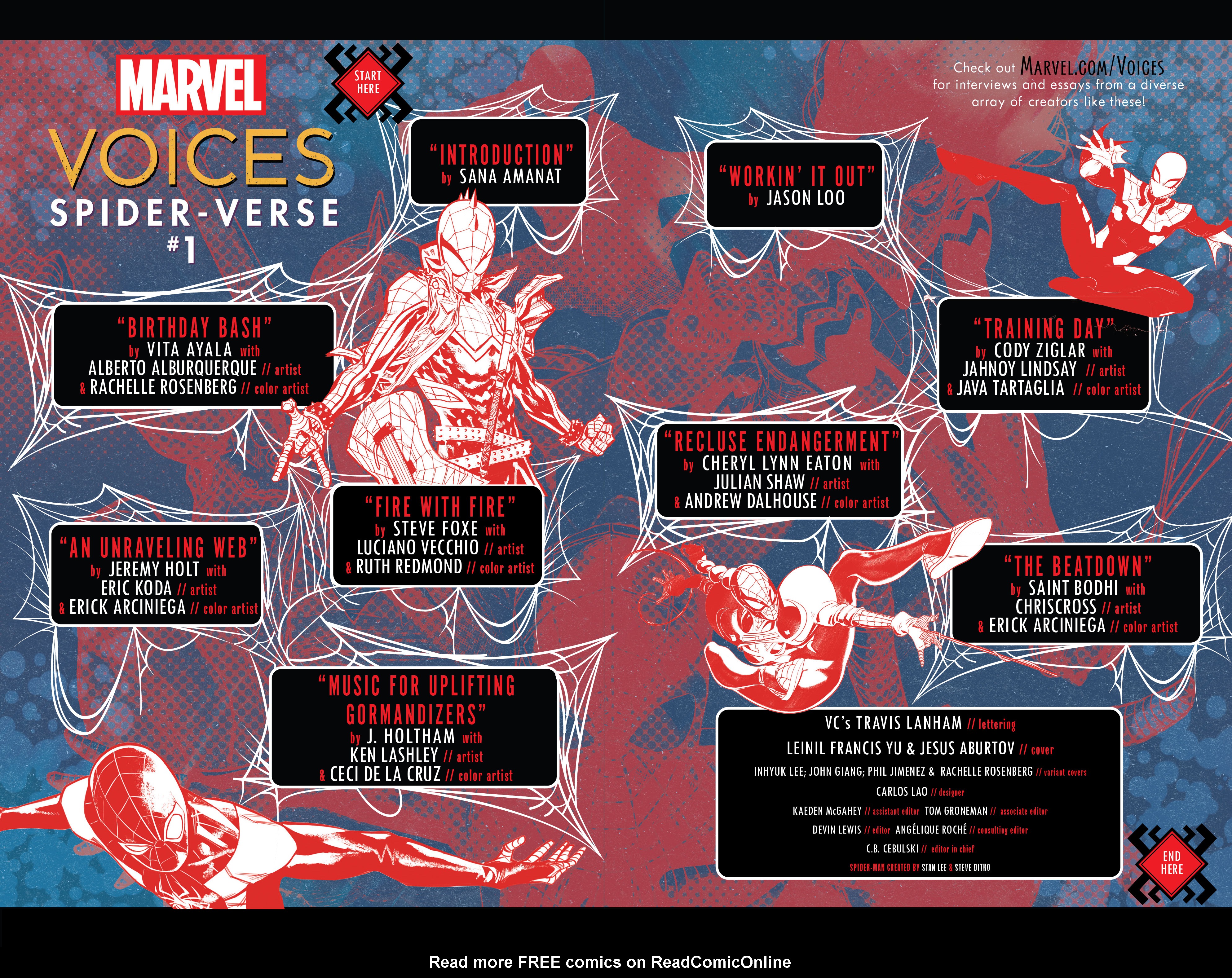 Read online Marvel's Voices: Spider-Verse comic -  Issue #1 - 3
