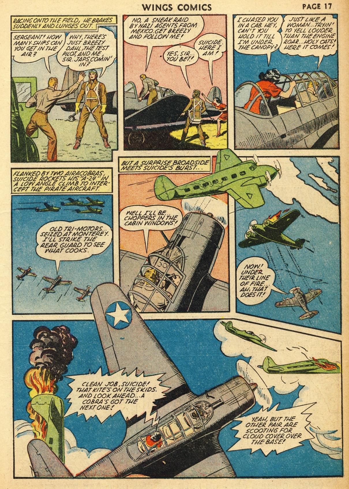 Read online Wings Comics comic -  Issue #29 - 19