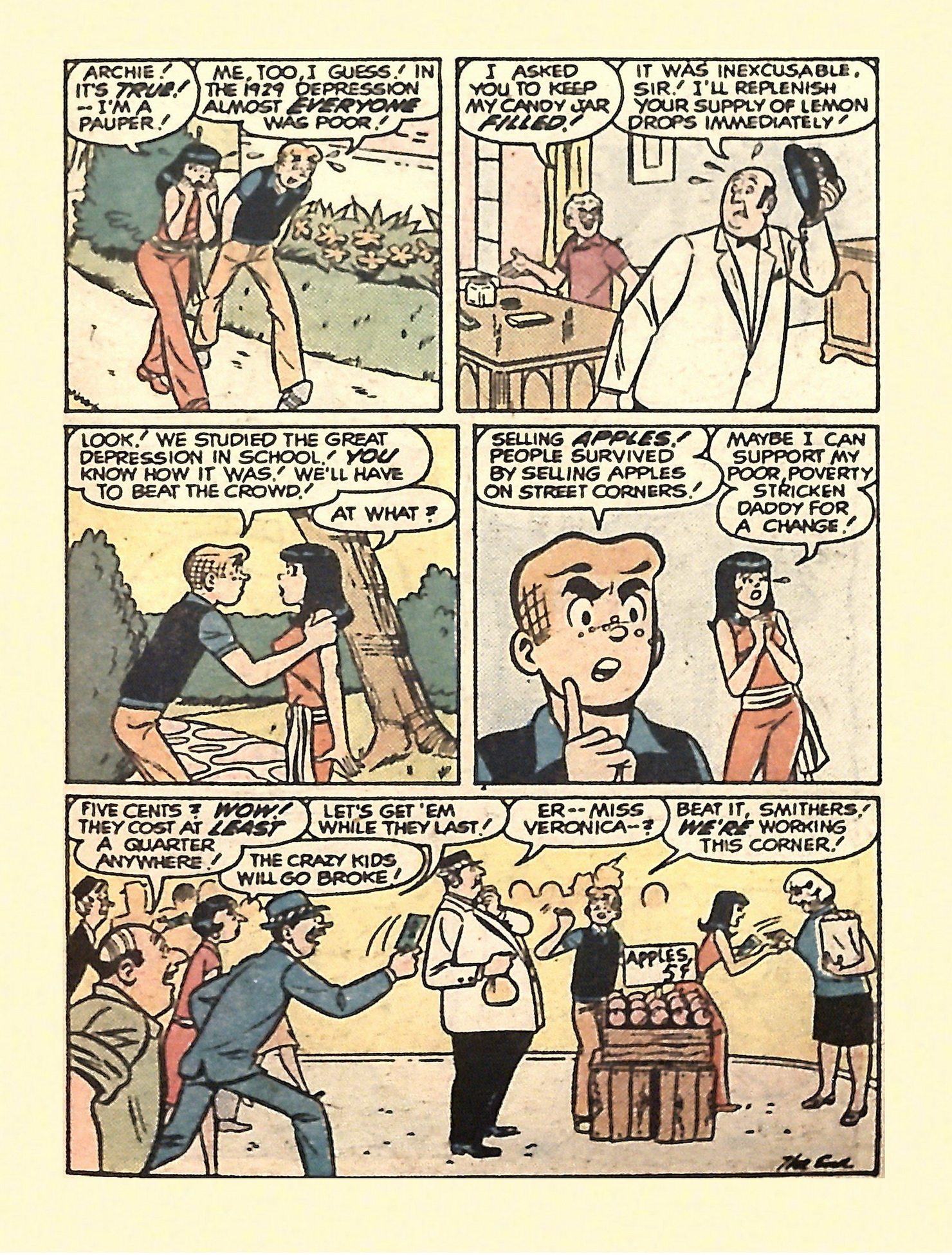 Read online Archie...Archie Andrews, Where Are You? Digest Magazine comic -  Issue #3 - 55