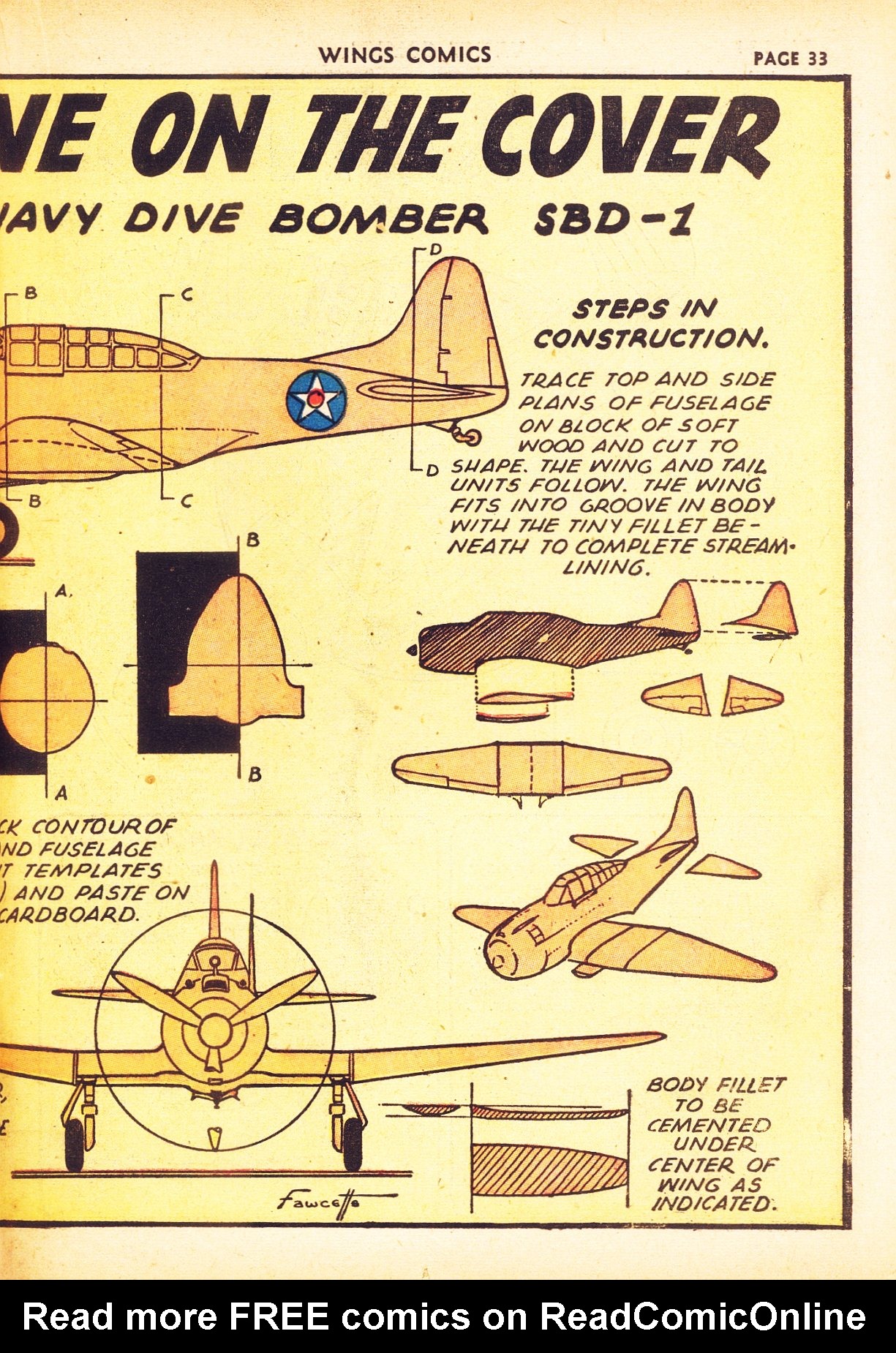 Read online Wings Comics comic -  Issue #24 - 35