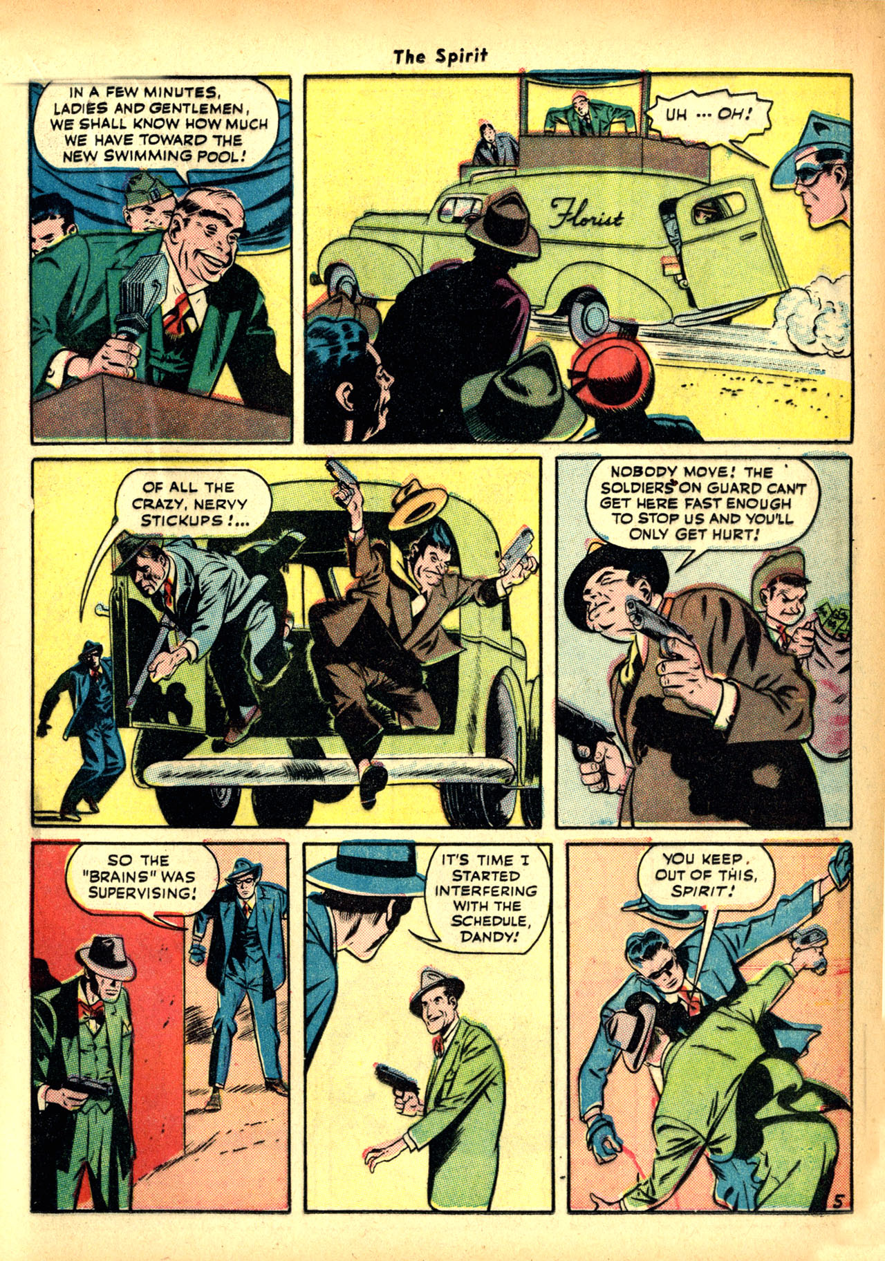 Read online The Spirit (1944) comic -  Issue #6 - 23
