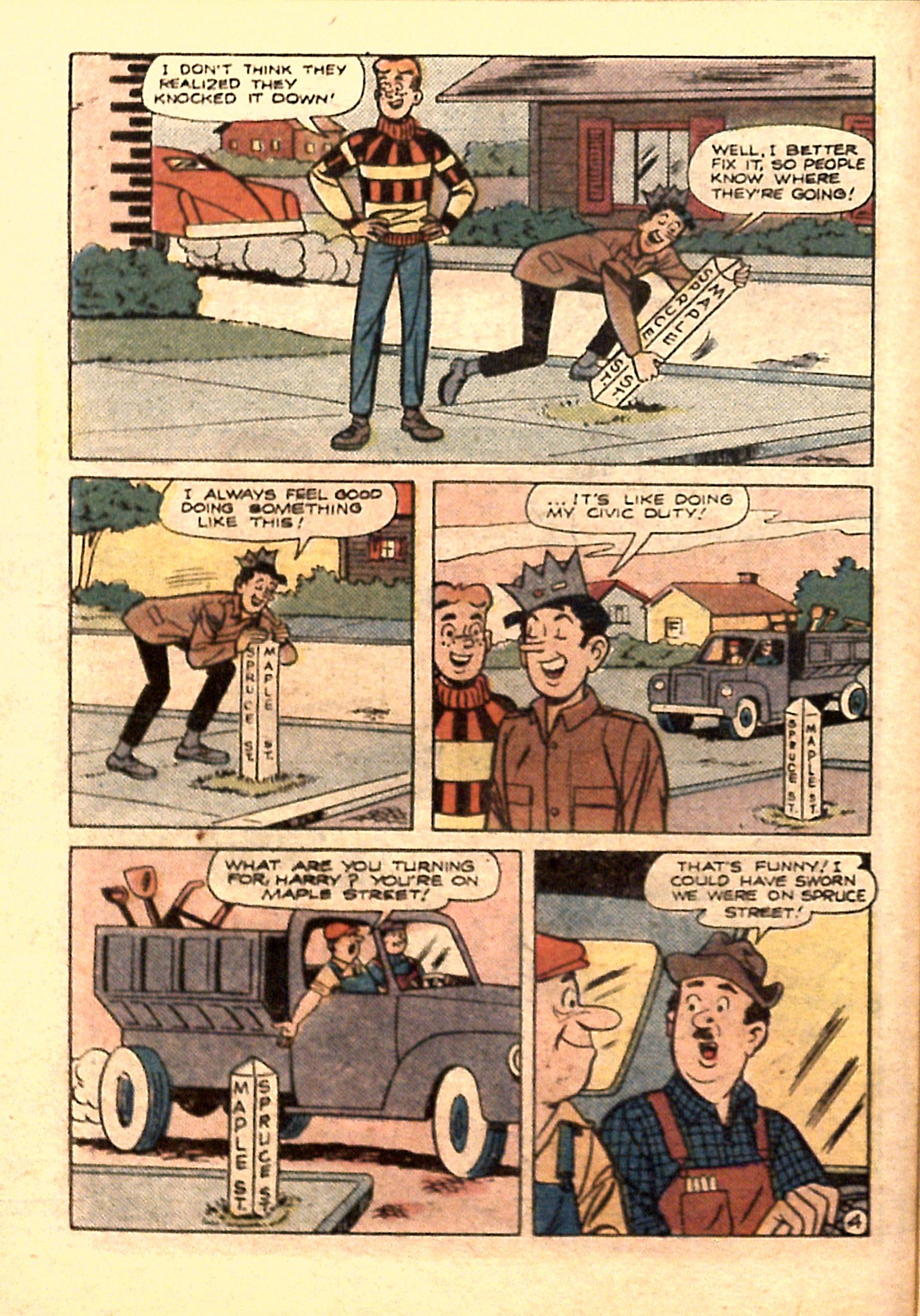 Read online Archie...Archie Andrews, Where Are You? Digest Magazine comic -  Issue #17 - 122