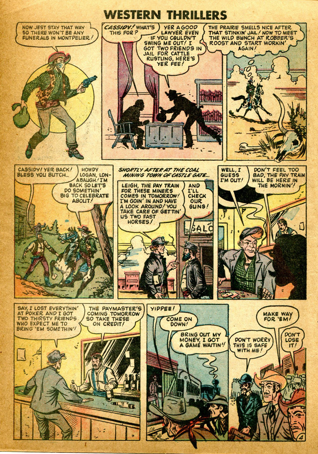 Read online Western Thrillers (1948) comic -  Issue #5 - 28