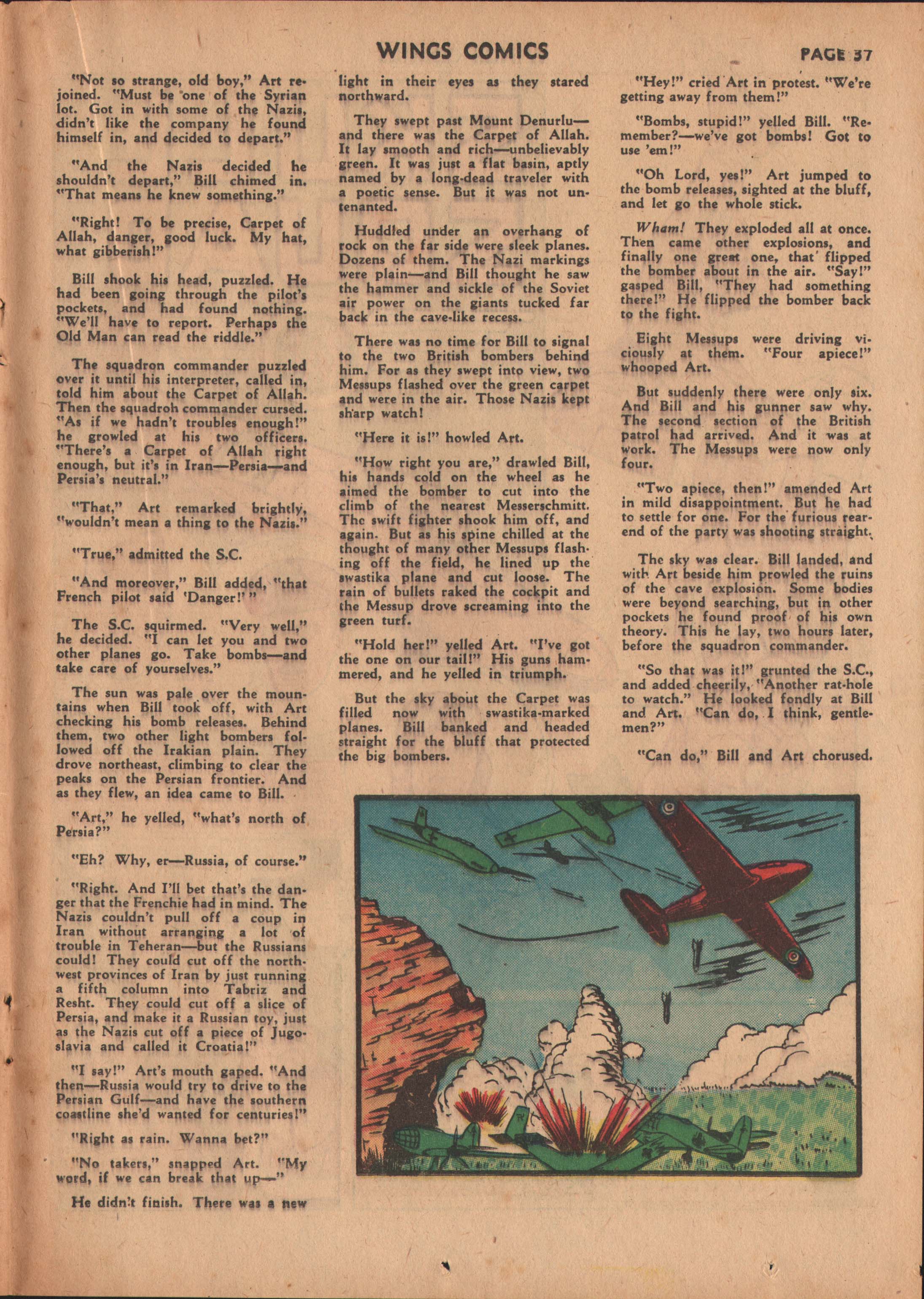 Read online Wings Comics comic -  Issue #13 - 39