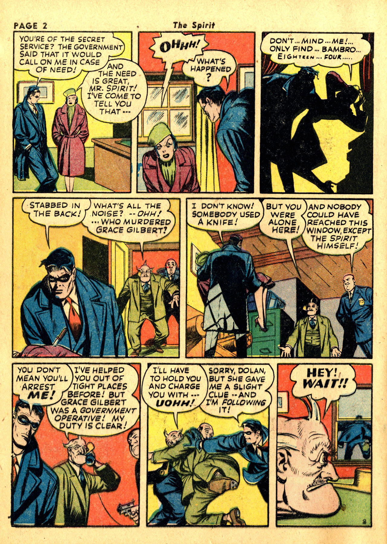 Read online The Spirit (1944) comic -  Issue #1 - 4
