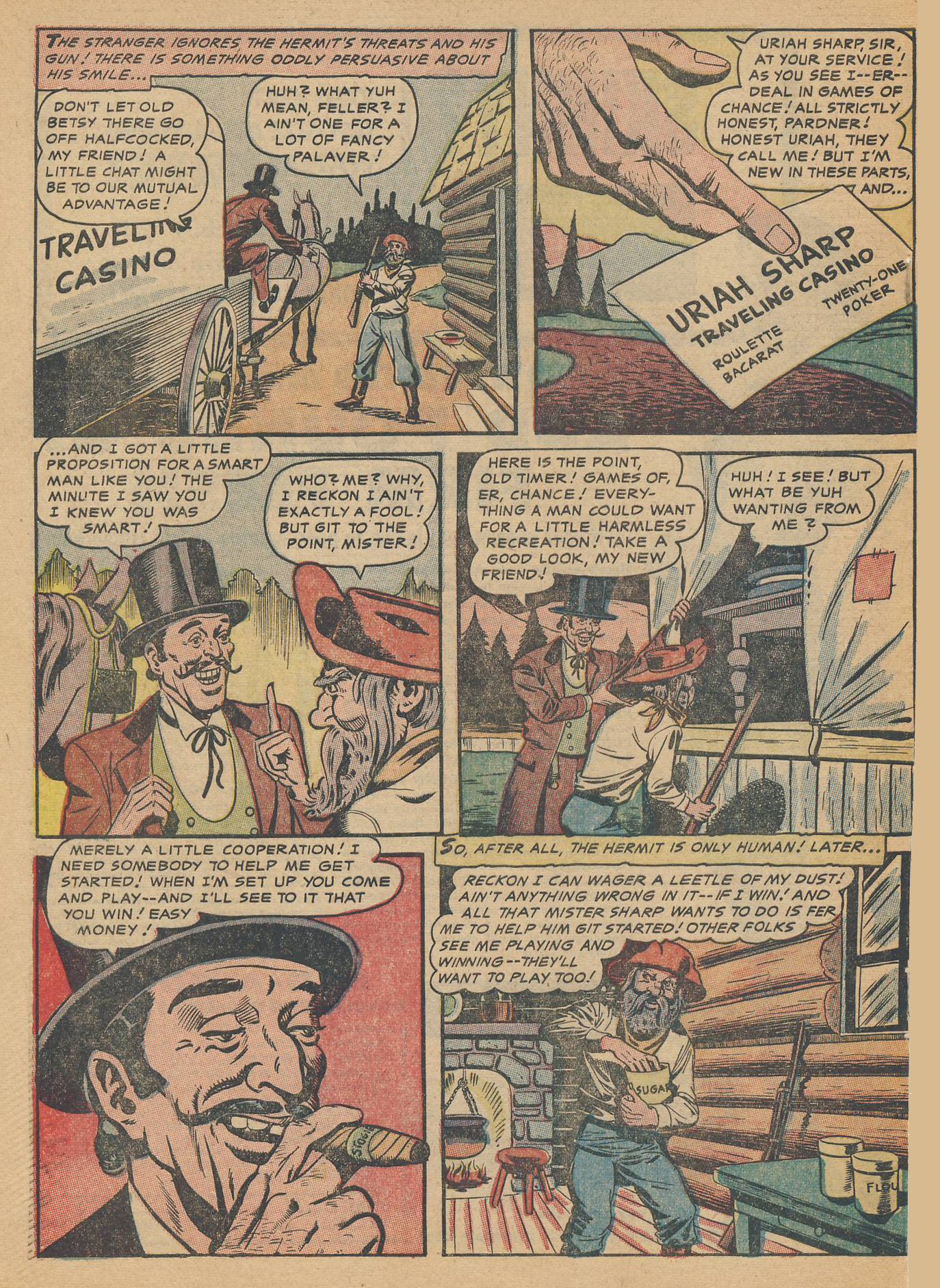 Read online Gunsmoke Trail comic -  Issue #2 - 32