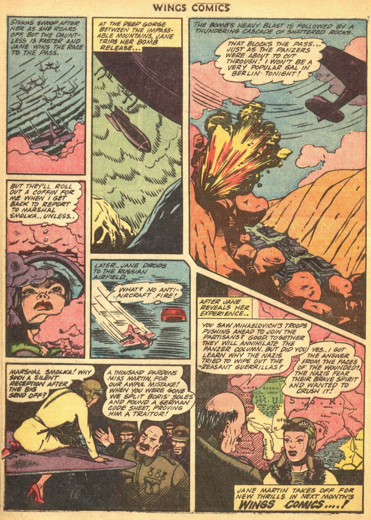 Read online Wings Comics comic -  Issue #35 - 48