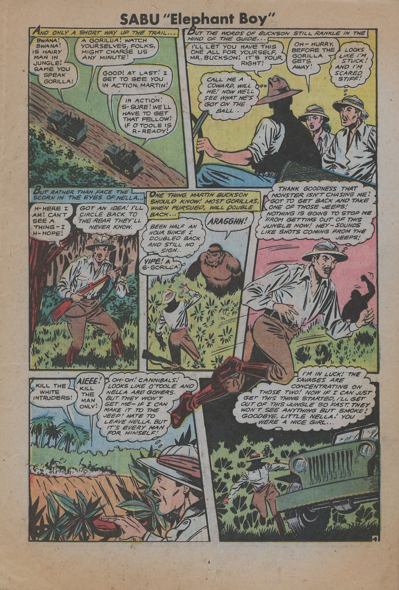 Read online Sabu: Elephant Boy comic -  Issue #2 - 13
