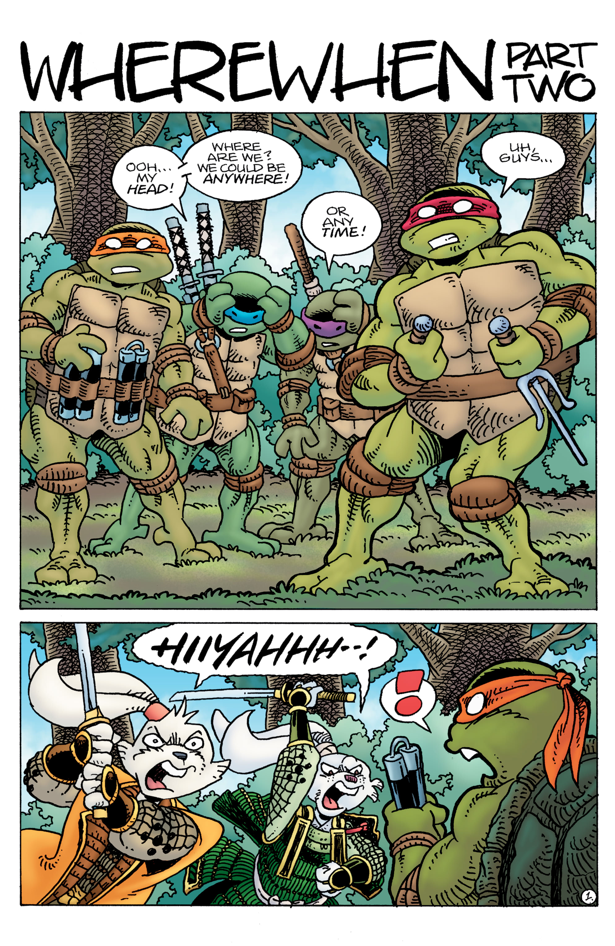 Read online Teenage Mutant Ninja Turtles/Usagi Yojimbo: WhereWhen comic -  Issue #2 - 4
