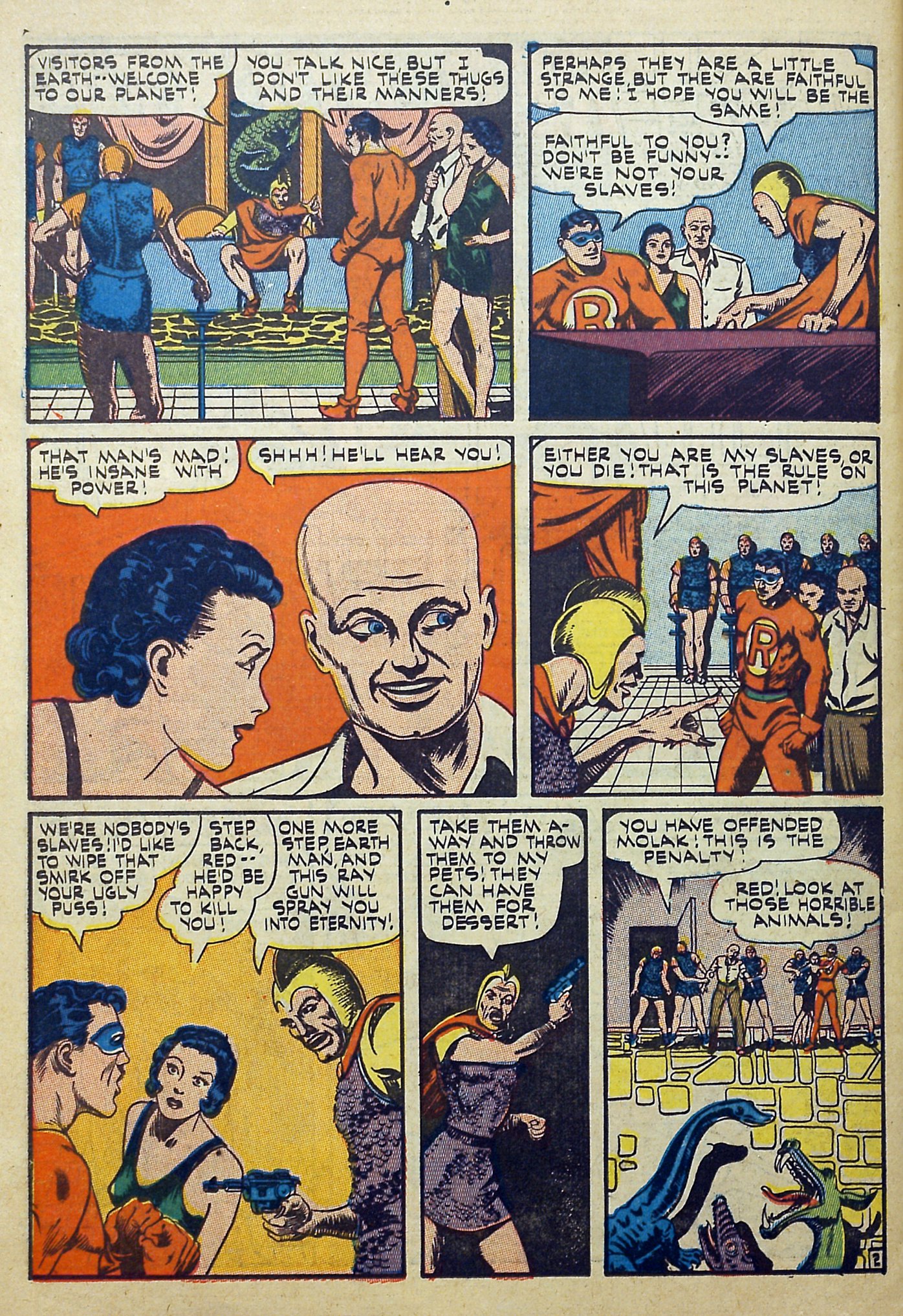 Read online Captain Flight Comics comic -  Issue #9 - 37